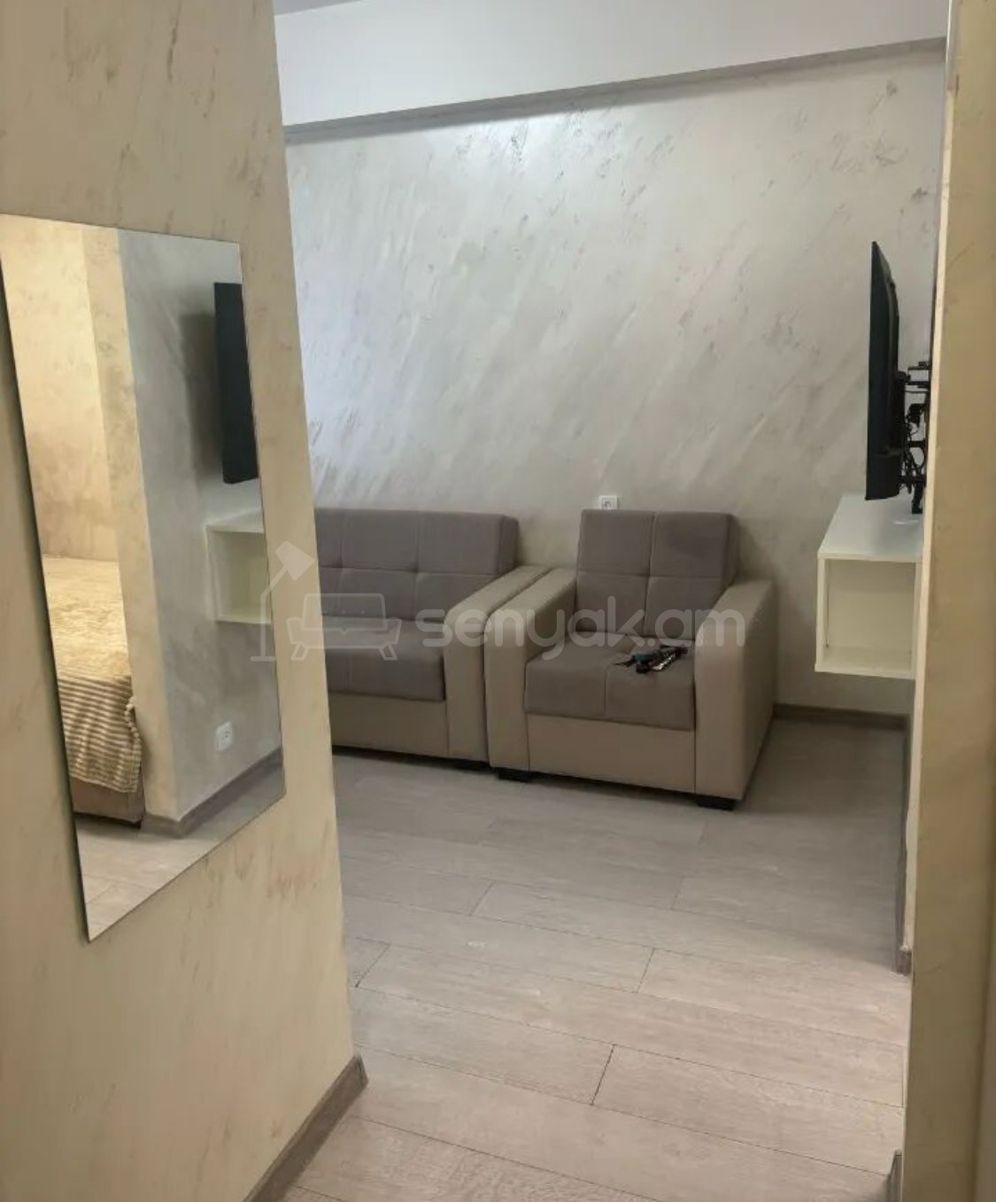 1 Սենյականոց Բնակարան Նորակառույցում, 28քմ, 5/10 հարկ, Դիզայներական Վերանորոգված