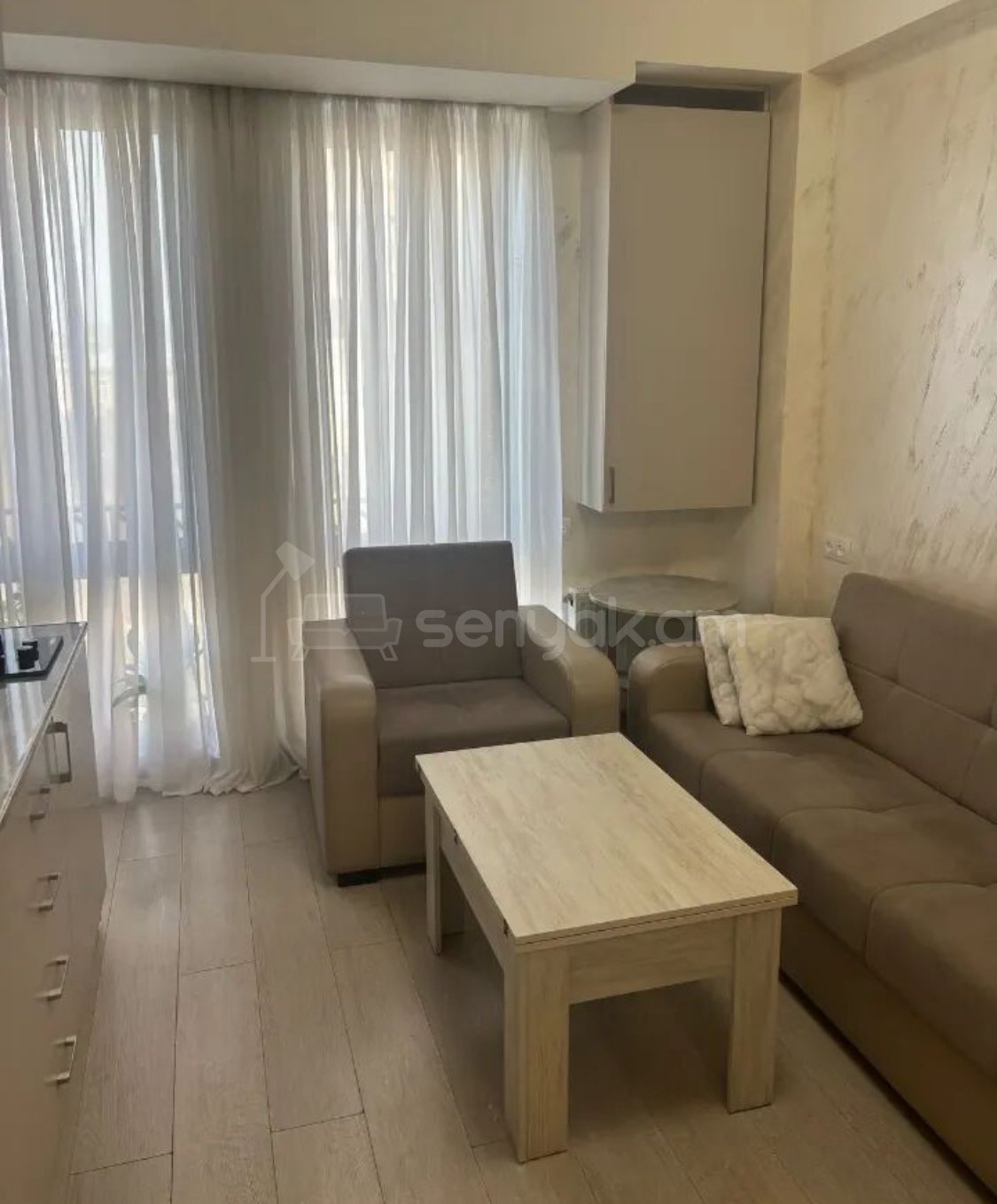 1 Սենյականոց Բնակարան Նորակառույցում, 28քմ, 5/10 հարկ, Դիզայներական Վերանորոգված