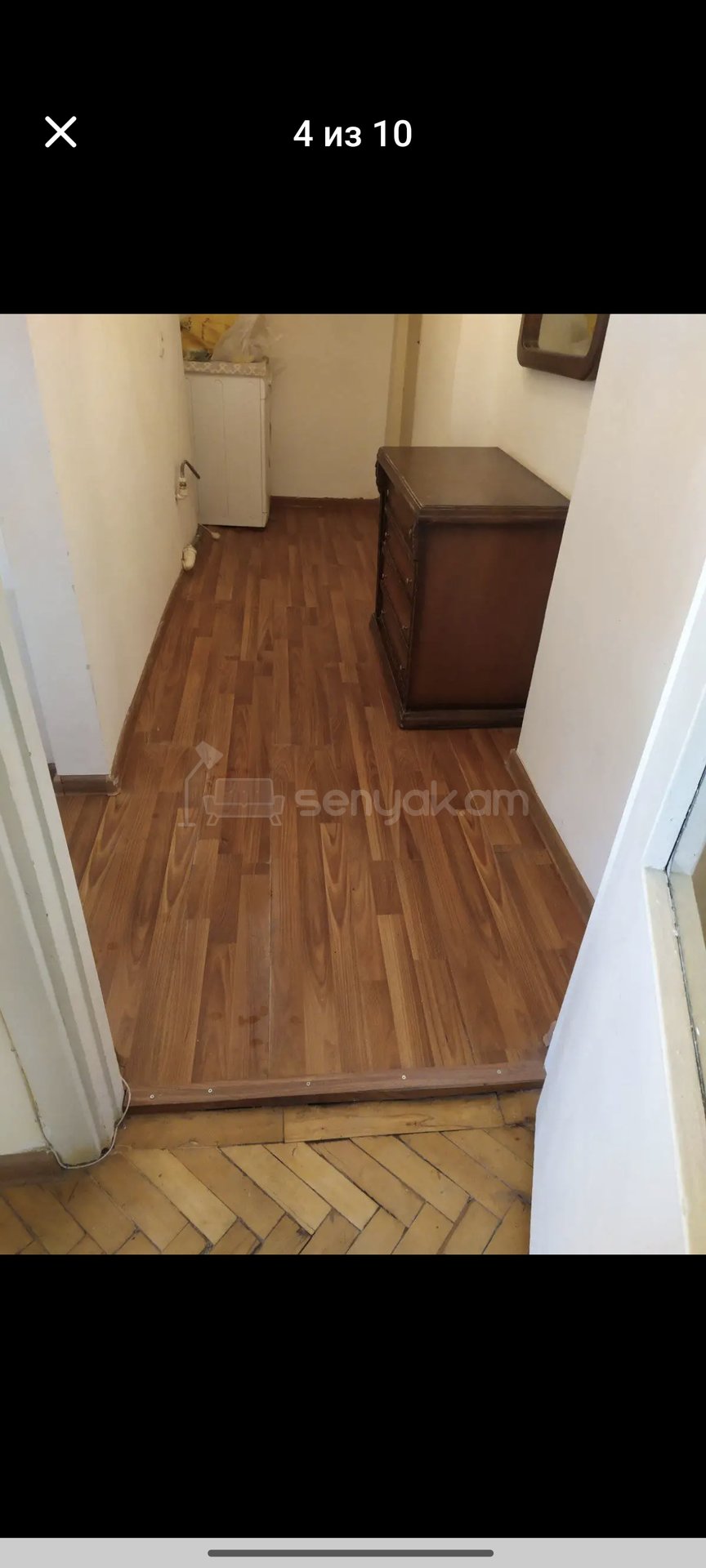 2 Սենյականոց Բնակարան Քարե Շենքում, 44քմ, 3/5 հարկ, Նորմալ Վիճակում, Կահավորված