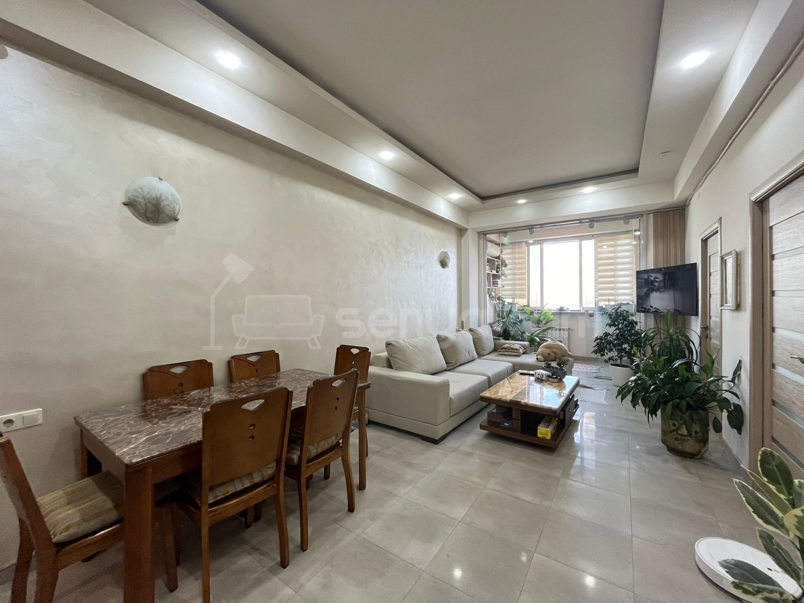 2 Սենյականոց Բնակարան Նորակառույցում, 60քմ, 11/15 հարկ, Կապիտալ Վերանորոգված