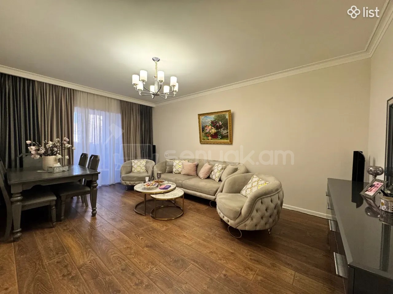3 Սենյականոց Բնակարան, 78քմ, 3/3 հարկ, Կապիտալ Վերանորոգված