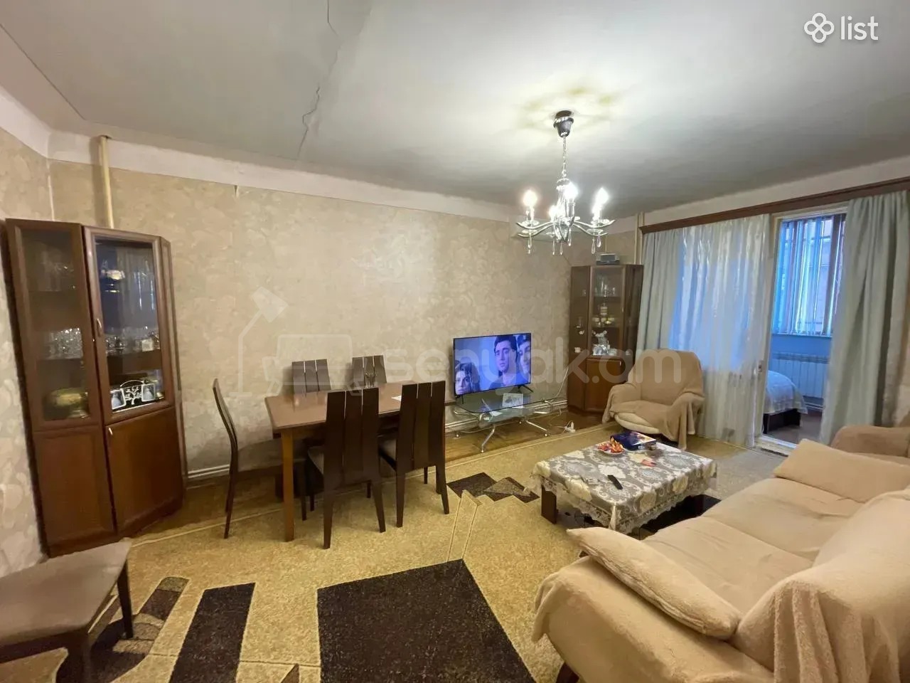 3 Սենյականոց Բնակարան, 80քմ, 1/9 հարկ, Կոսմետիկ Վերանորոգված