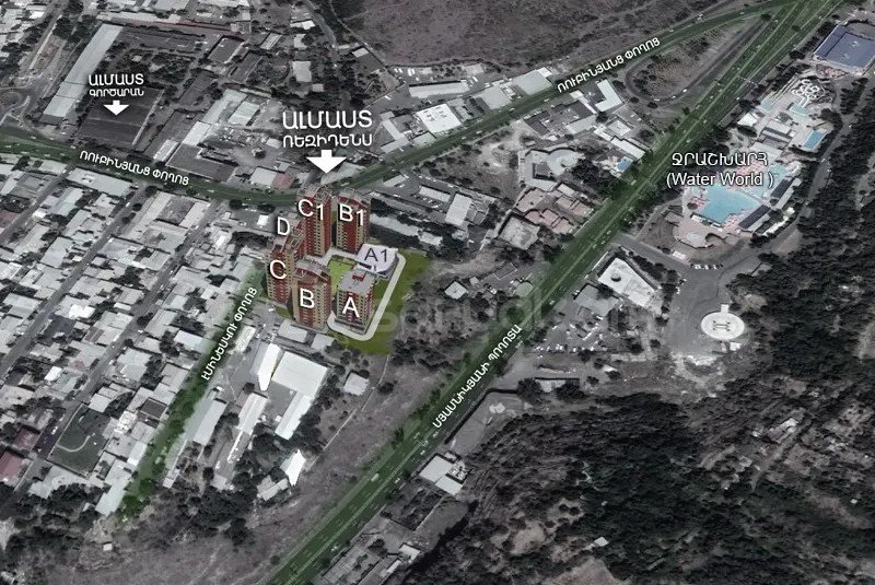 3 Սենյականոց Բնակարան Նորակառույցում, 63քմ, 10/16 հարկ, Զրոյական Վիճակում