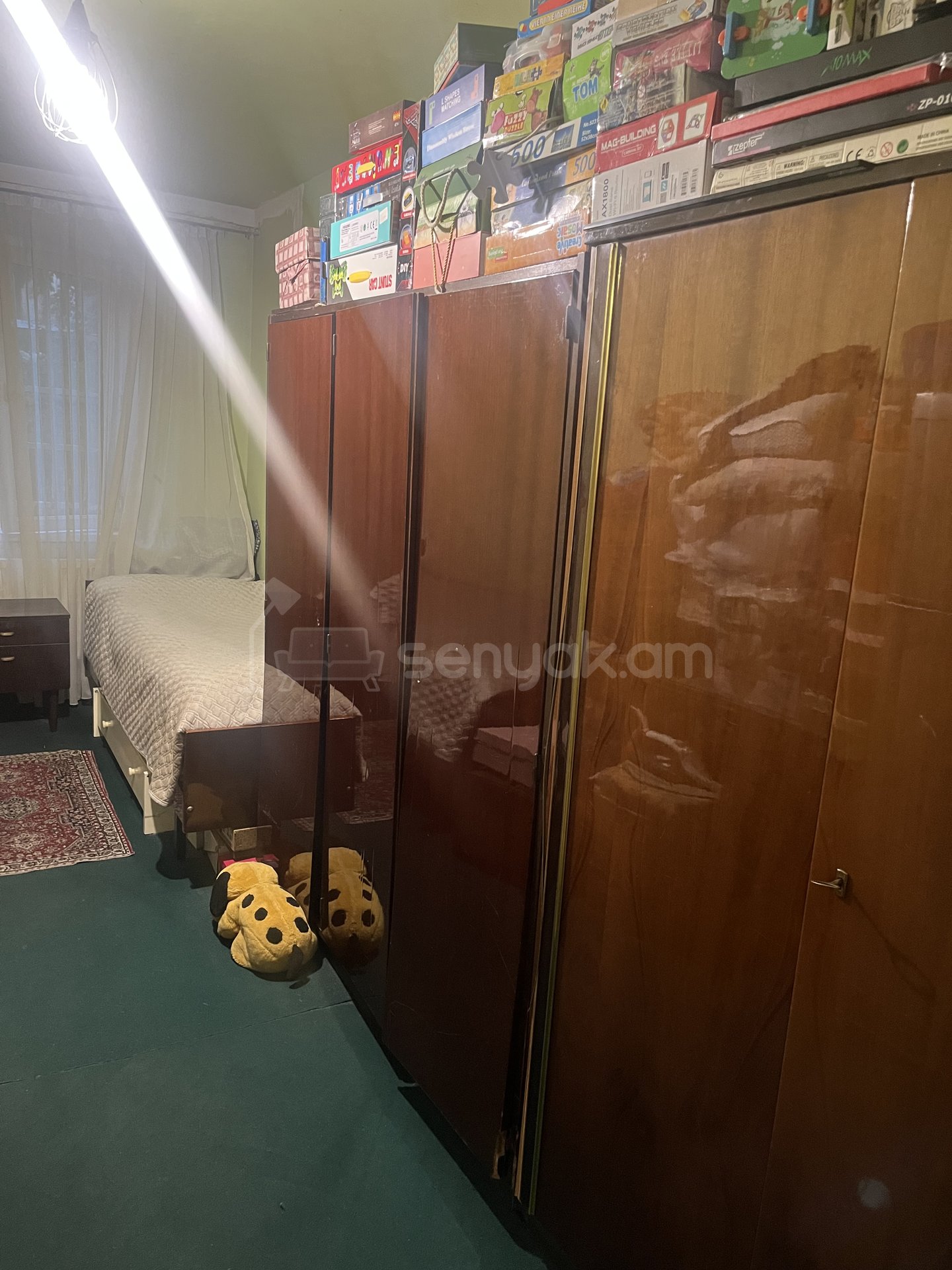 3 Սենյականոց Բնակարան, 63քմ, 1/4 հարկ, Կոսմետիկ Վերանորոգված