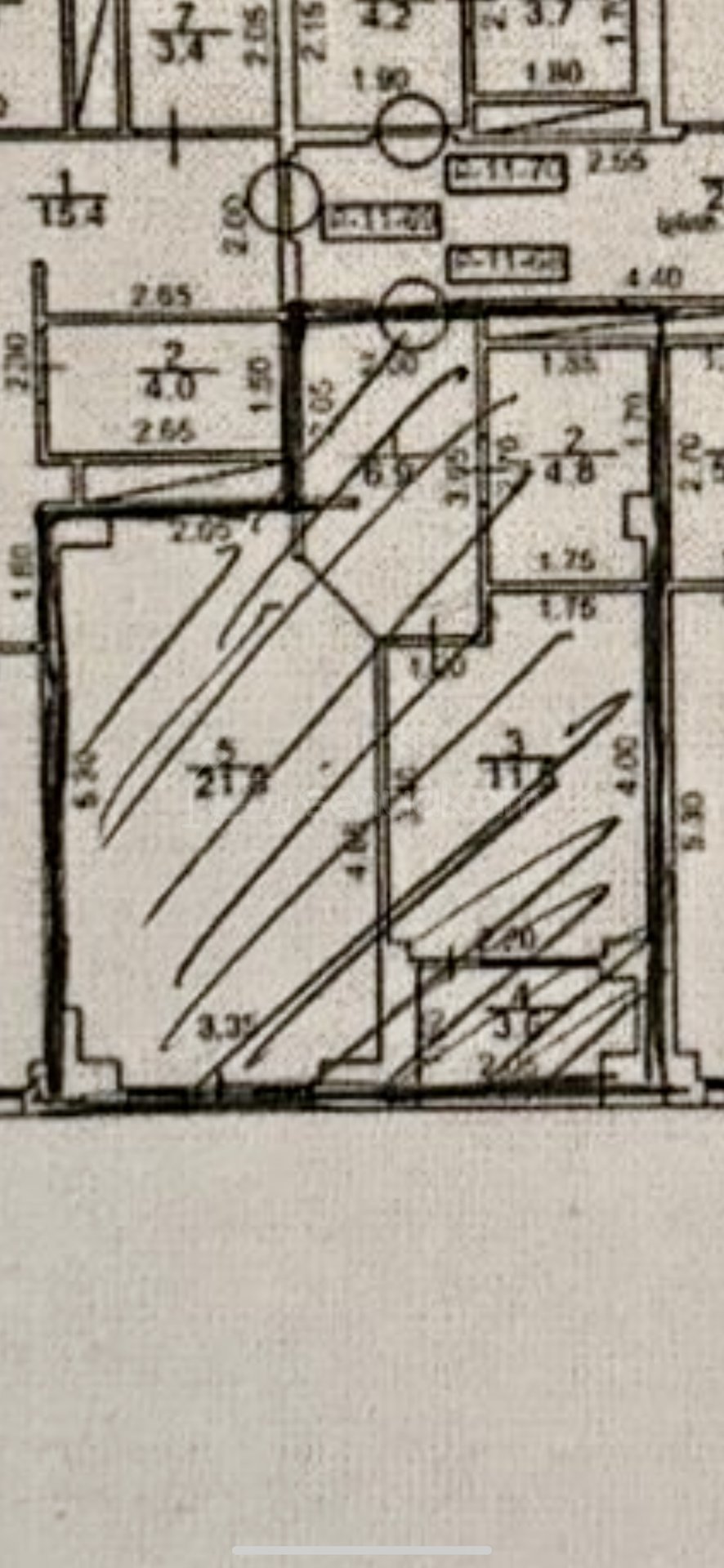 2 Սենյականոց Բնակարան Նորակառույցում, 49քմ, 11/16 հարկ, Զրոյական Վիճակում