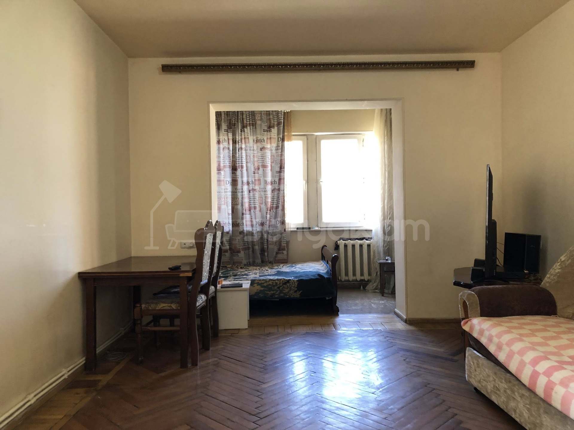 1 Սենյականոց Բնակարան, 56քմ, 6/9 հարկ, Կոսմետիկ Վերանորոգված