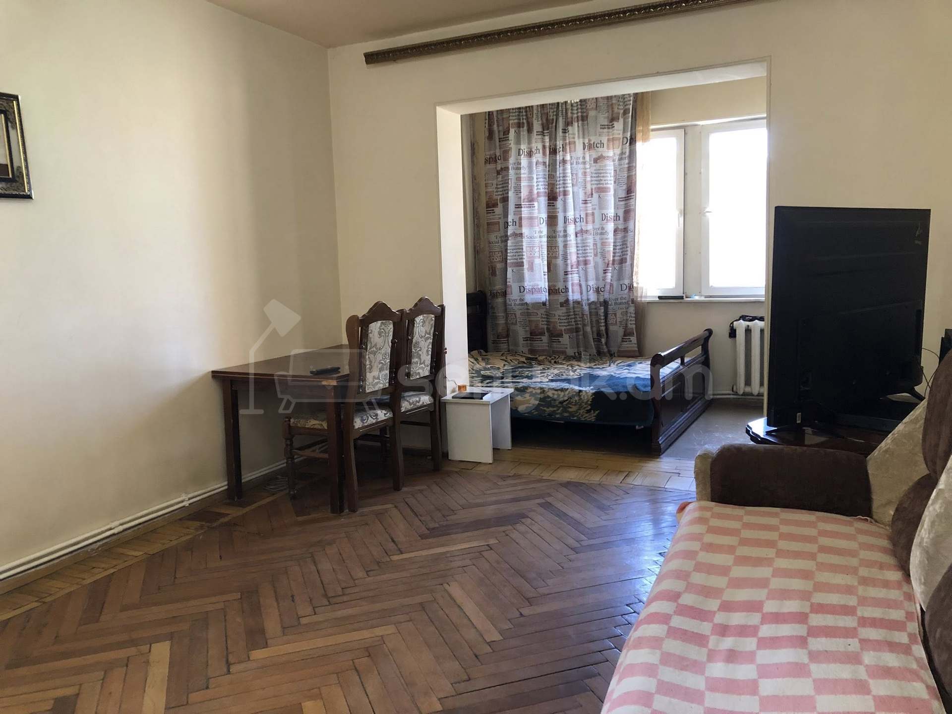 1 Սենյականոց Բնակարան, 56քմ, 6/9 հարկ, Կոսմետիկ Վերանորոգված