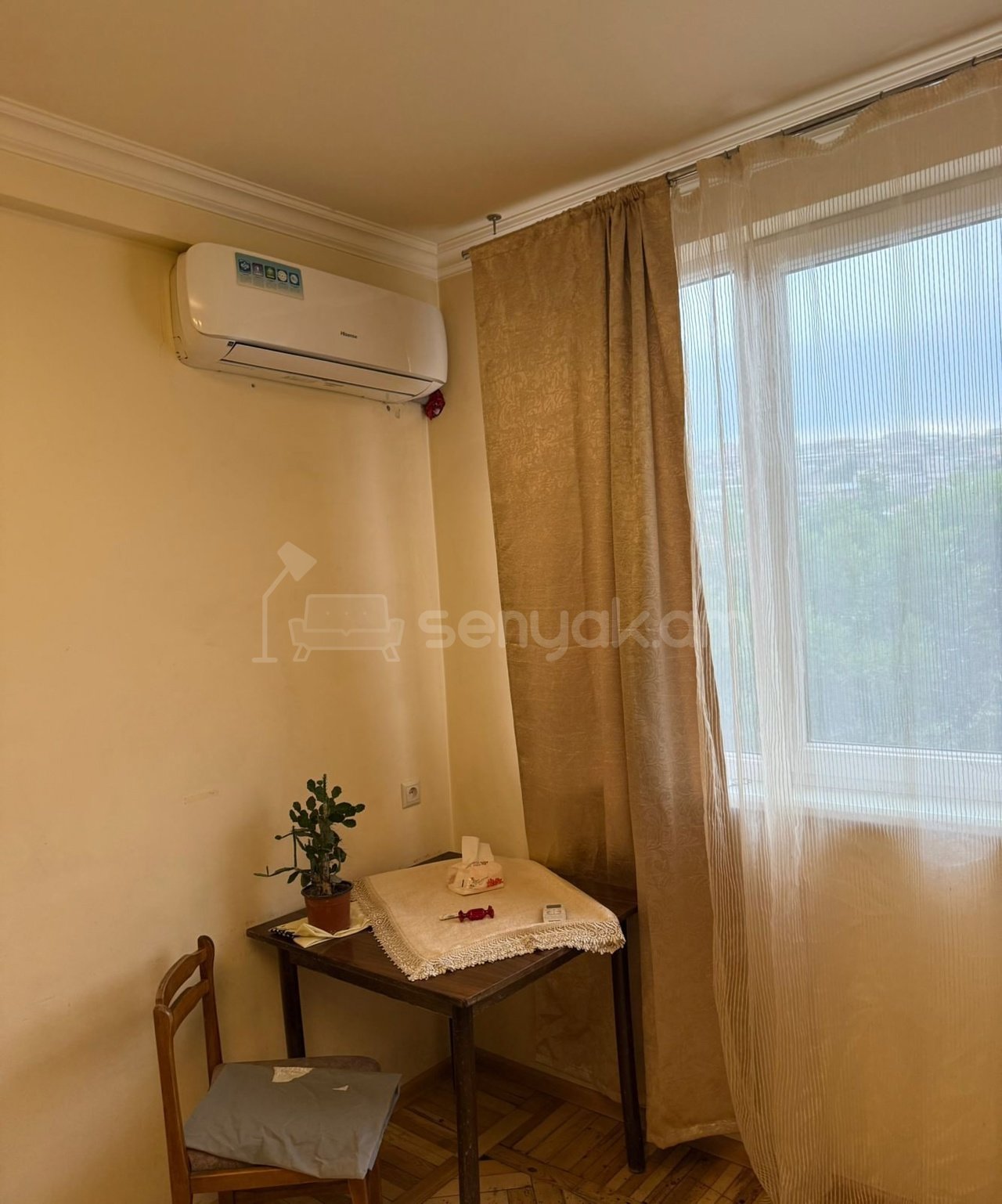 2 Սենյականոց Բնակարան Քարե Շենքում, 65քմ, 3/9 հարկ, Կապիտալ Վերանորոգված, Կահավորված