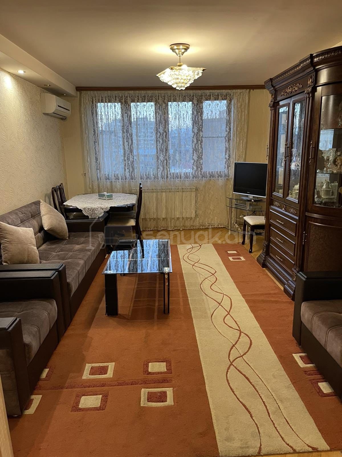 3 Սենյականոց Բնակարան, 89քմ, 2/9 հարկ, Կապիտալ Վերանորոգված