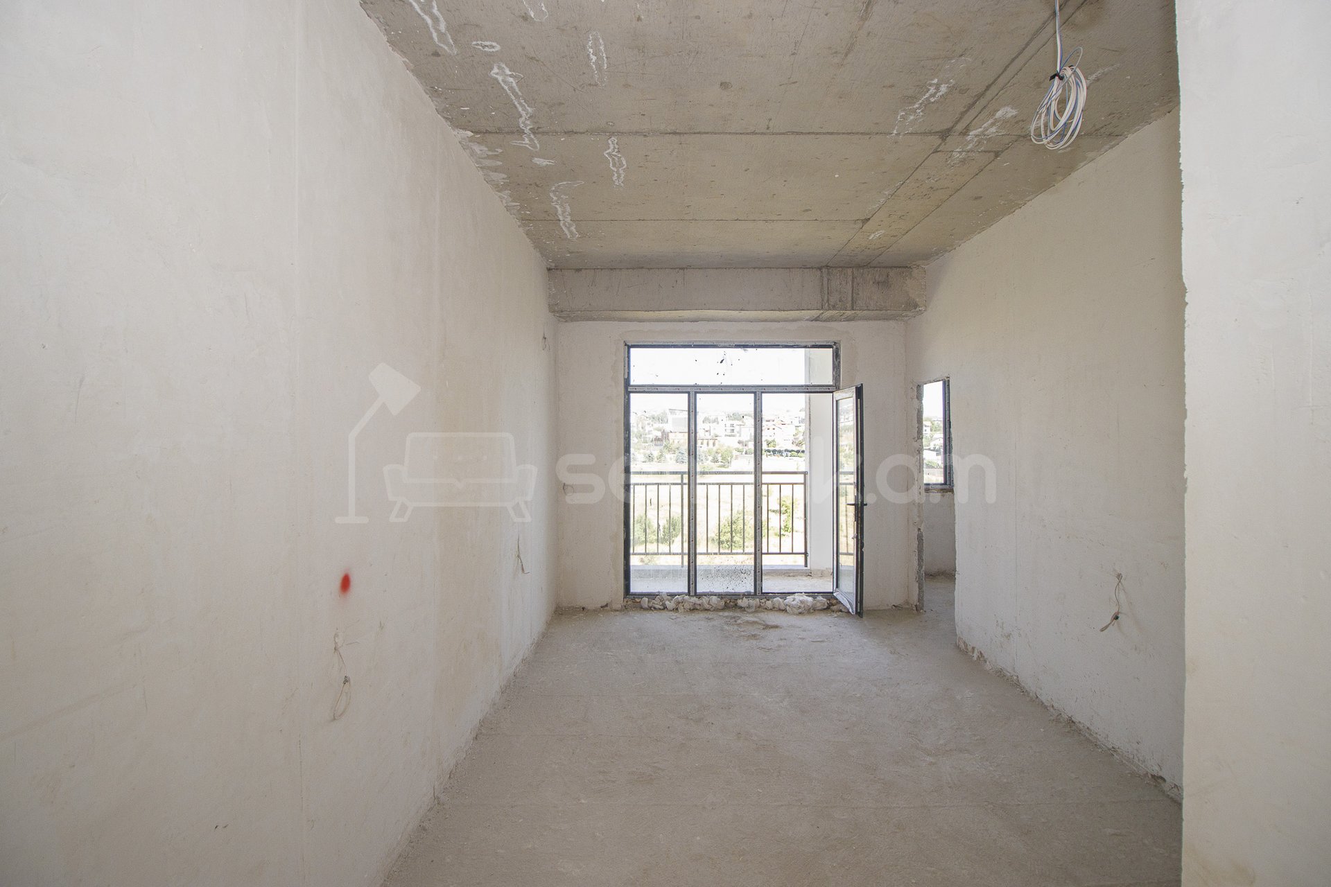 2 Սենյականոց Բնակարան Նորակառույցում, 53քմ, 9/9 հարկ, Զրոյական Վիճակում
