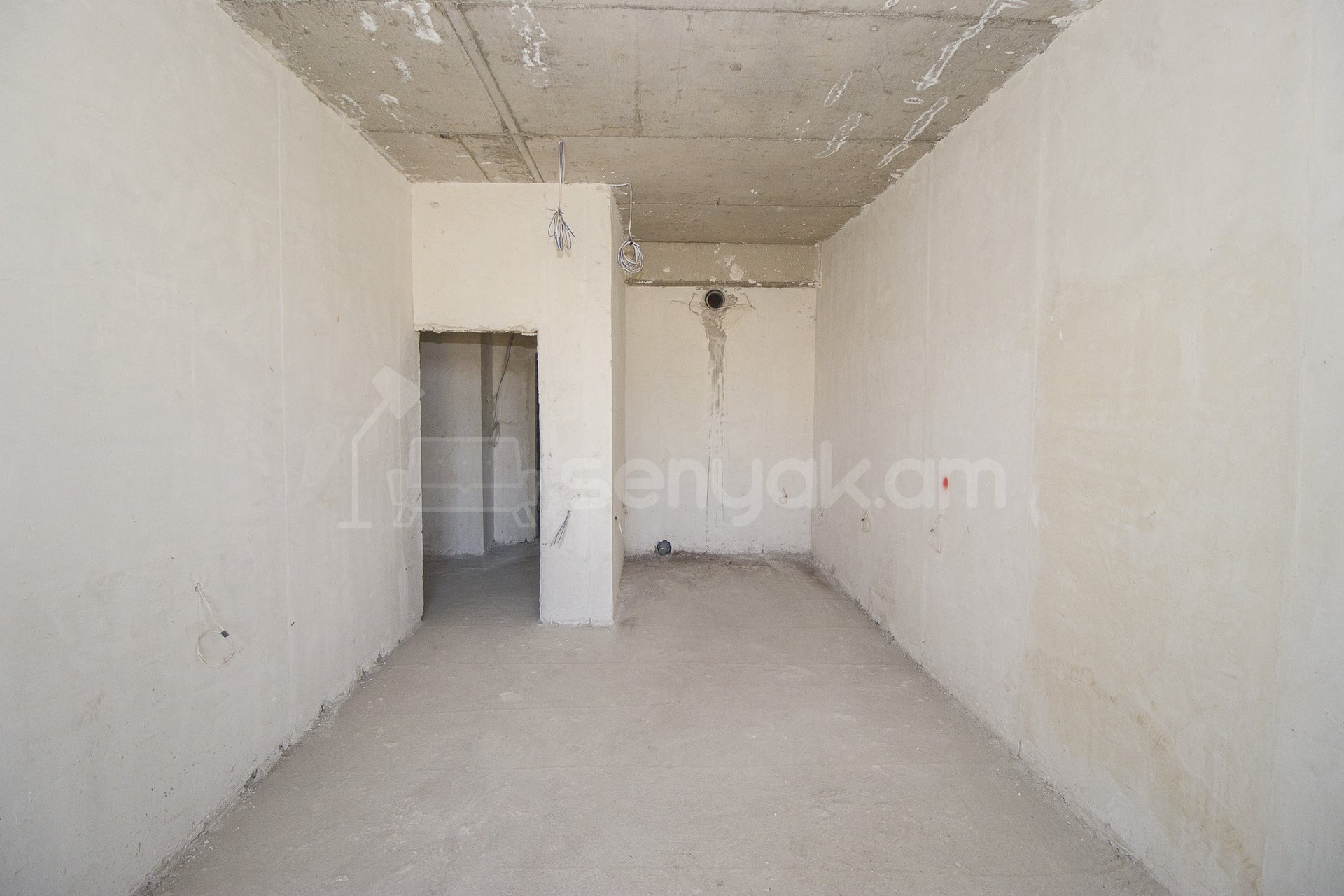 2 Սենյականոց Բնակարան Նորակառույցում, 53քմ, 9/9 հարկ, Զրոյական Վիճակում