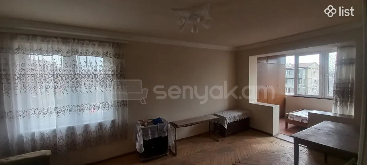 1 Սենյականոց Բնակարան, 48քմ, 4/9 հարկ, Նորմալ Վիճակում, Կահավորված, Արևկող