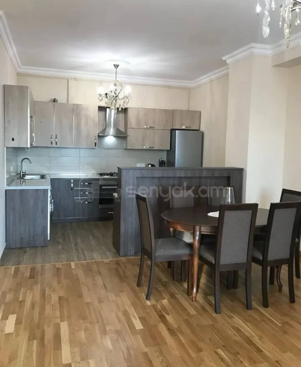 3 Սենյականոց Բնակարան Նորակառույցում, 100քմ, 6/15 հարկ, Կապիտալ Վերանորոգված, Կահավորված, Արևկող