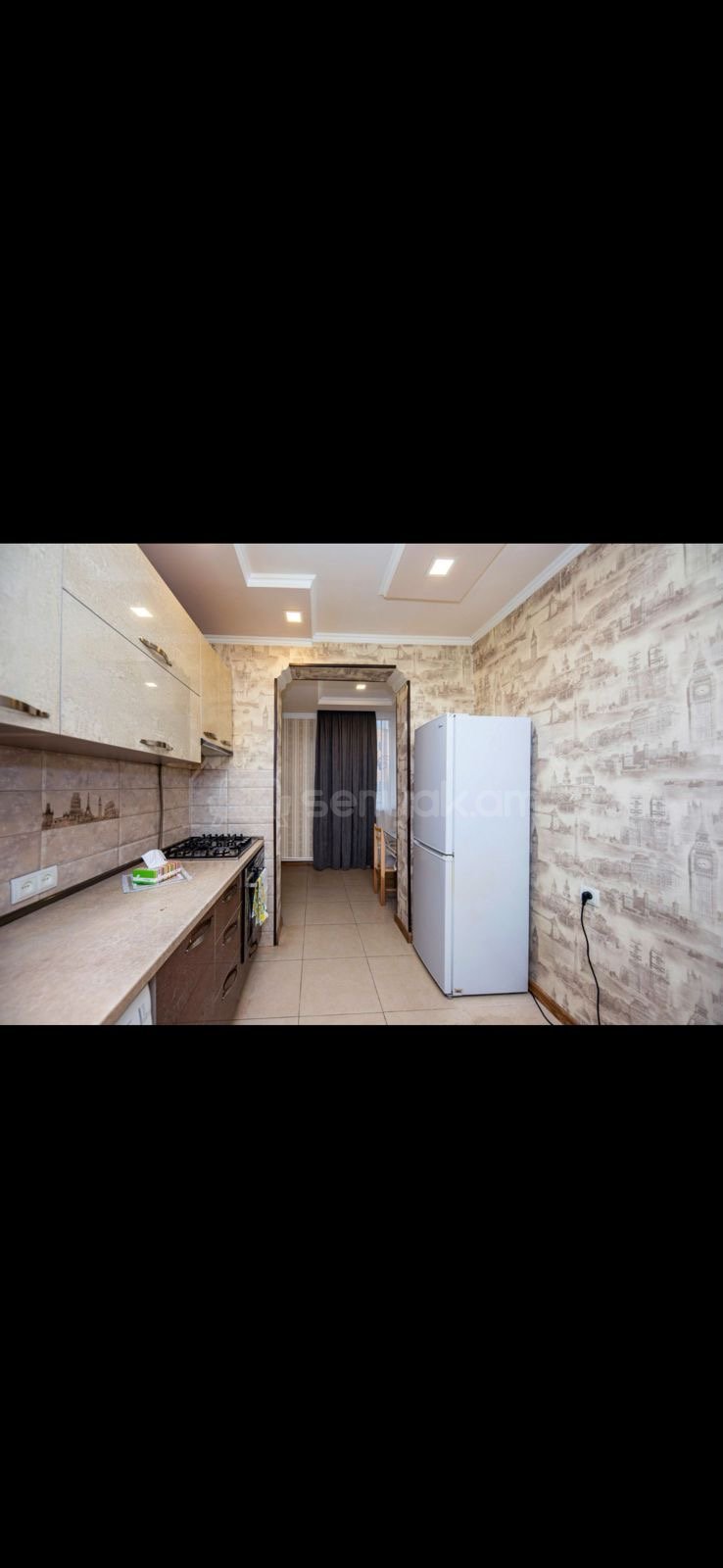 3 Սենյականոց Բնակարան Քարե Շենքում, 78քմ, 2/5 հարկ, Կապիտալ Վերանորոգված, Կահավորված