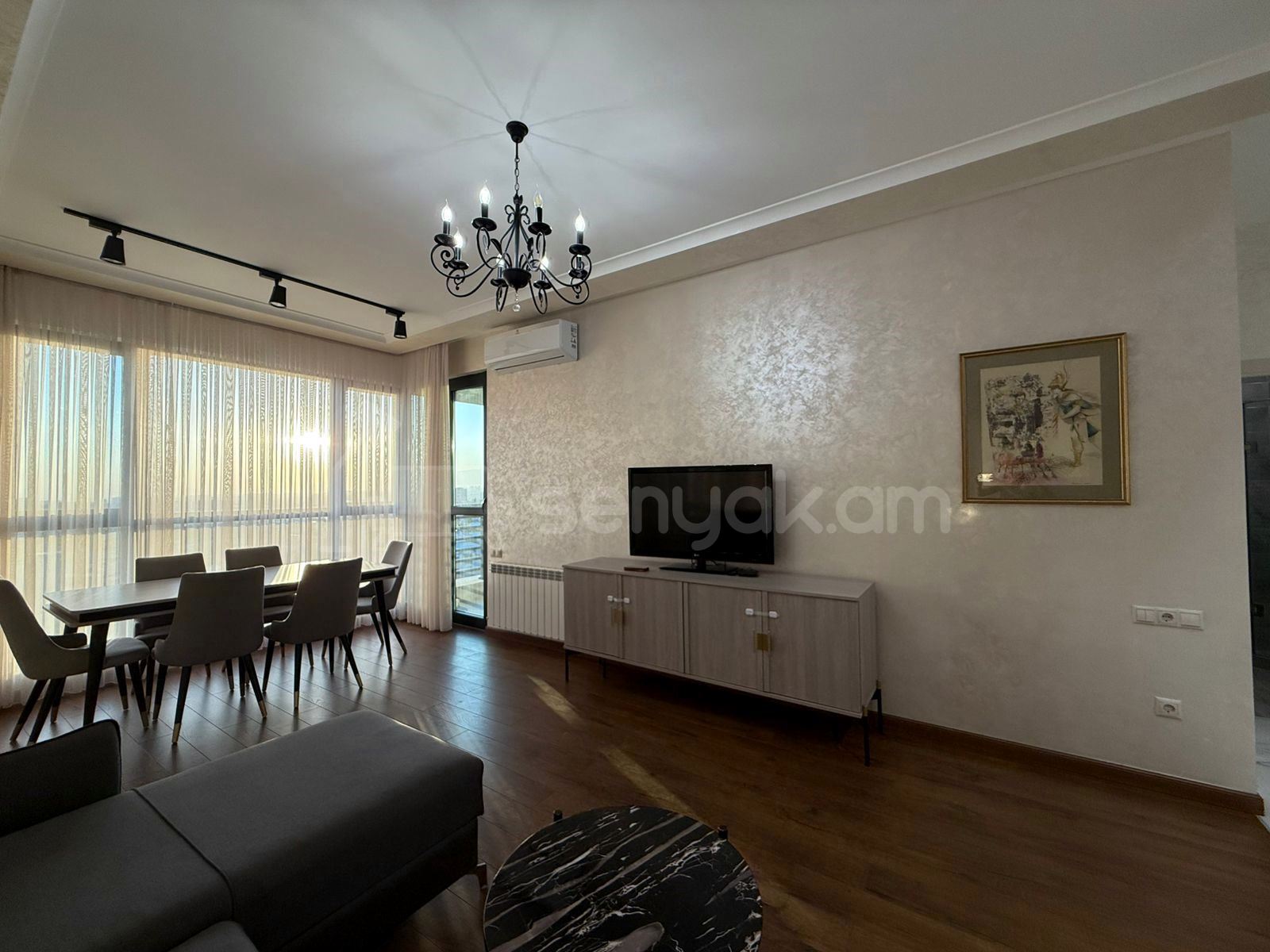 3 Սենյականոց Բնակարան Նորակառույցում, 100քմ, 7/15 հարկ, Դիզայներական Վերանորոգված, Կահավորված, Արևկող