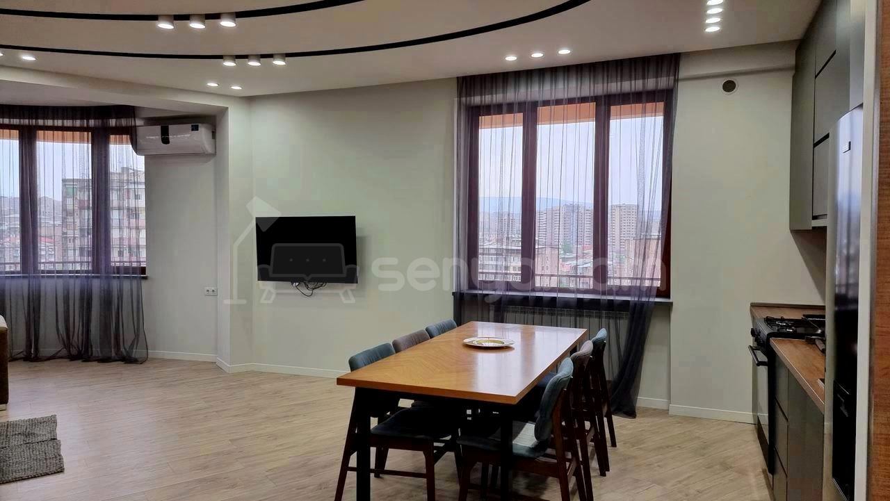 3 Սենյականոց Բնակարան Նորակառույցում, 90քմ, 8/13 հարկ, Դիզայներական Վերանորոգված, Կահավորված, Արևկող