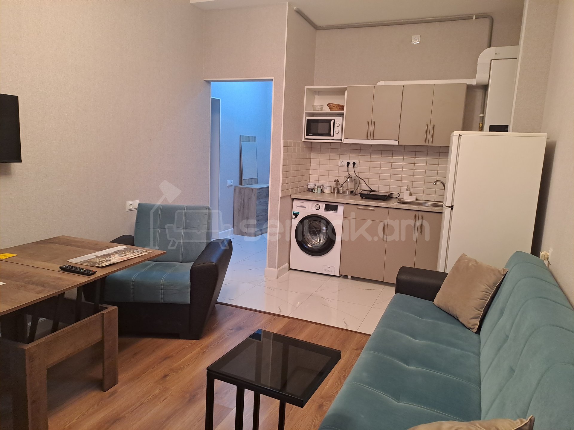 2 Սենյականոց Բնակարան Նորակառույցում, 48քմ, 2/2 հարկ, Կապիտալ Վերանորոգված