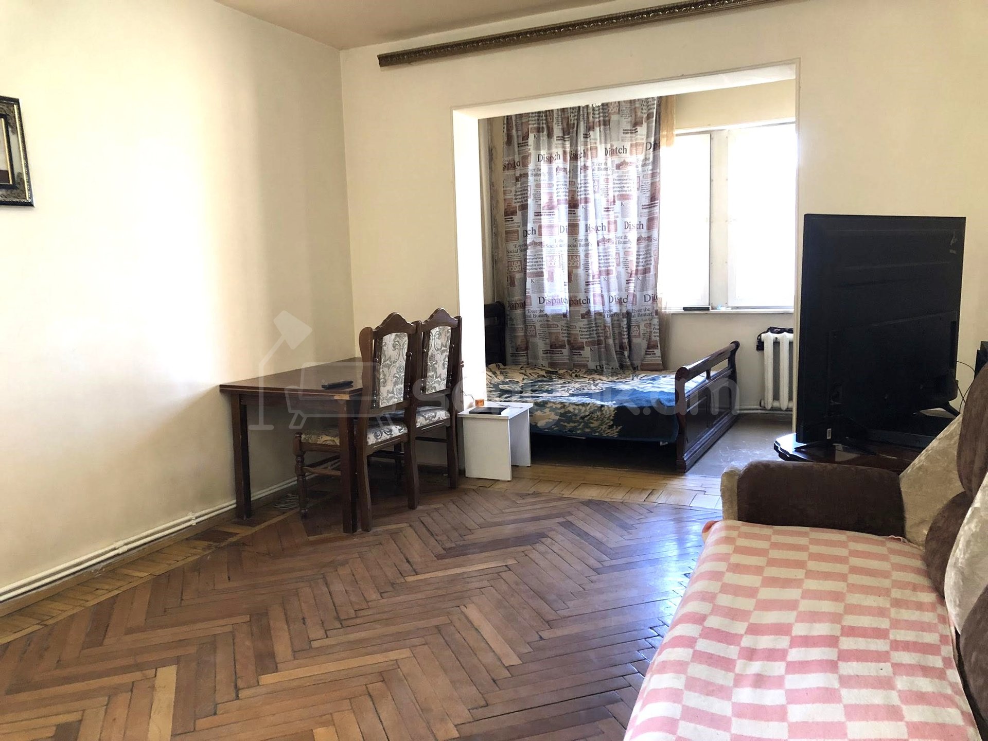 1 Սենյականոց Բնակարան, 56քմ, 6/9 հարկ, Կոսմետիկ Վերանորոգված
