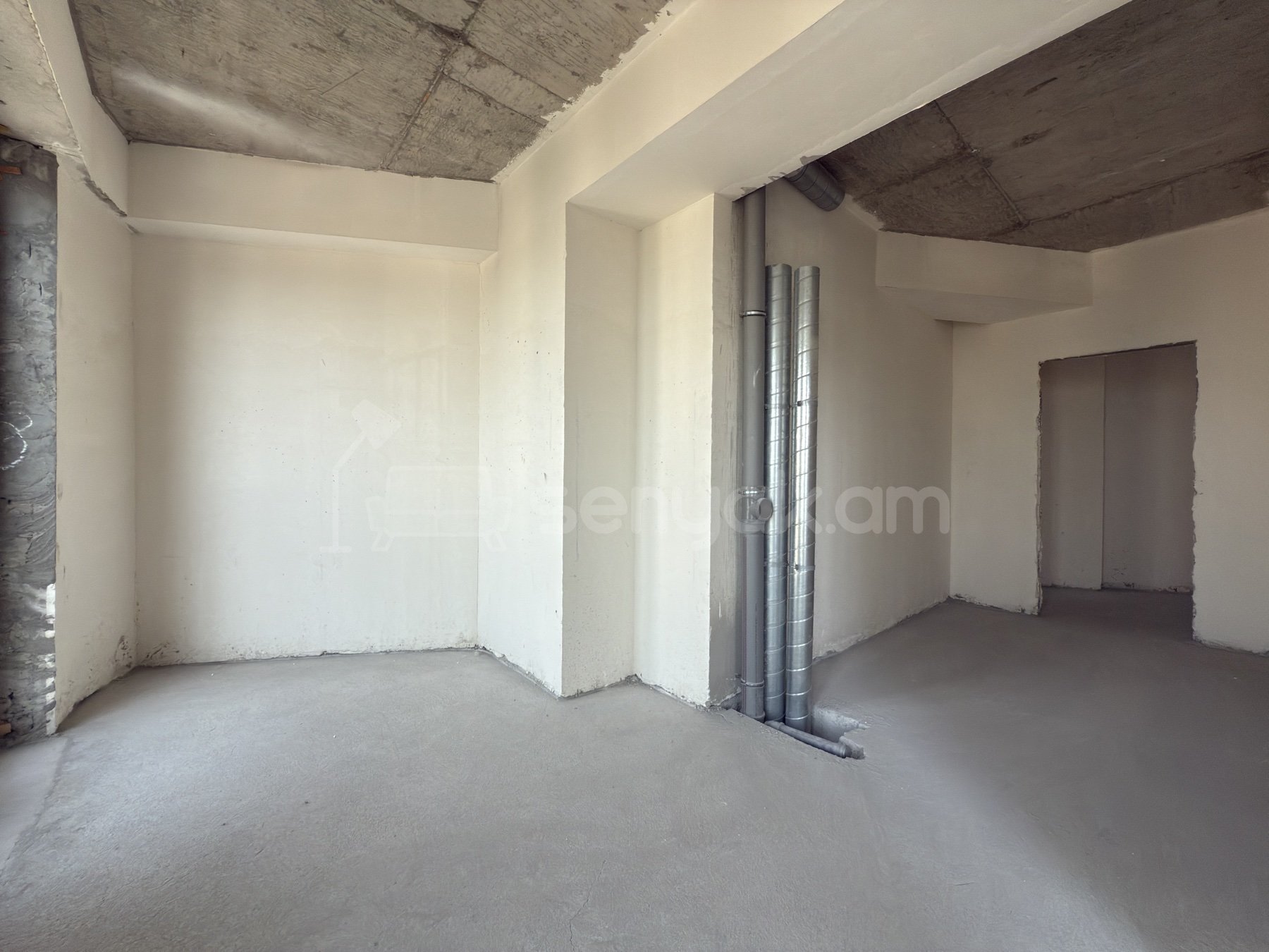 2 Սենյականոց Բնակարան Նորակառույցում, 80քմ, 8/22 հարկ, Զրոյական Վիճակում