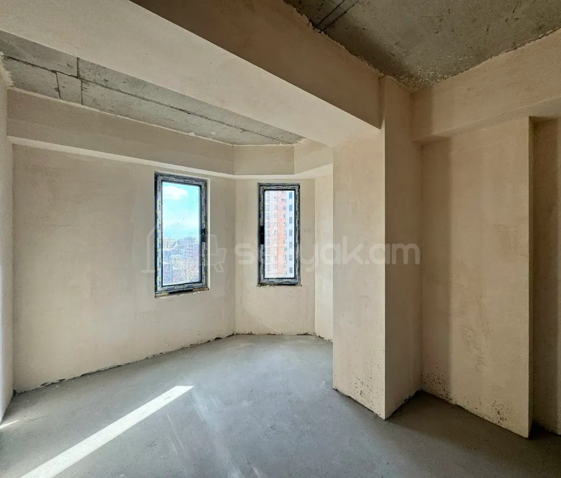 3 Սենյականոց Բնակարան Նորակառույցում, 92քմ, 8/16 հարկ, Զրոյական Վիճակում