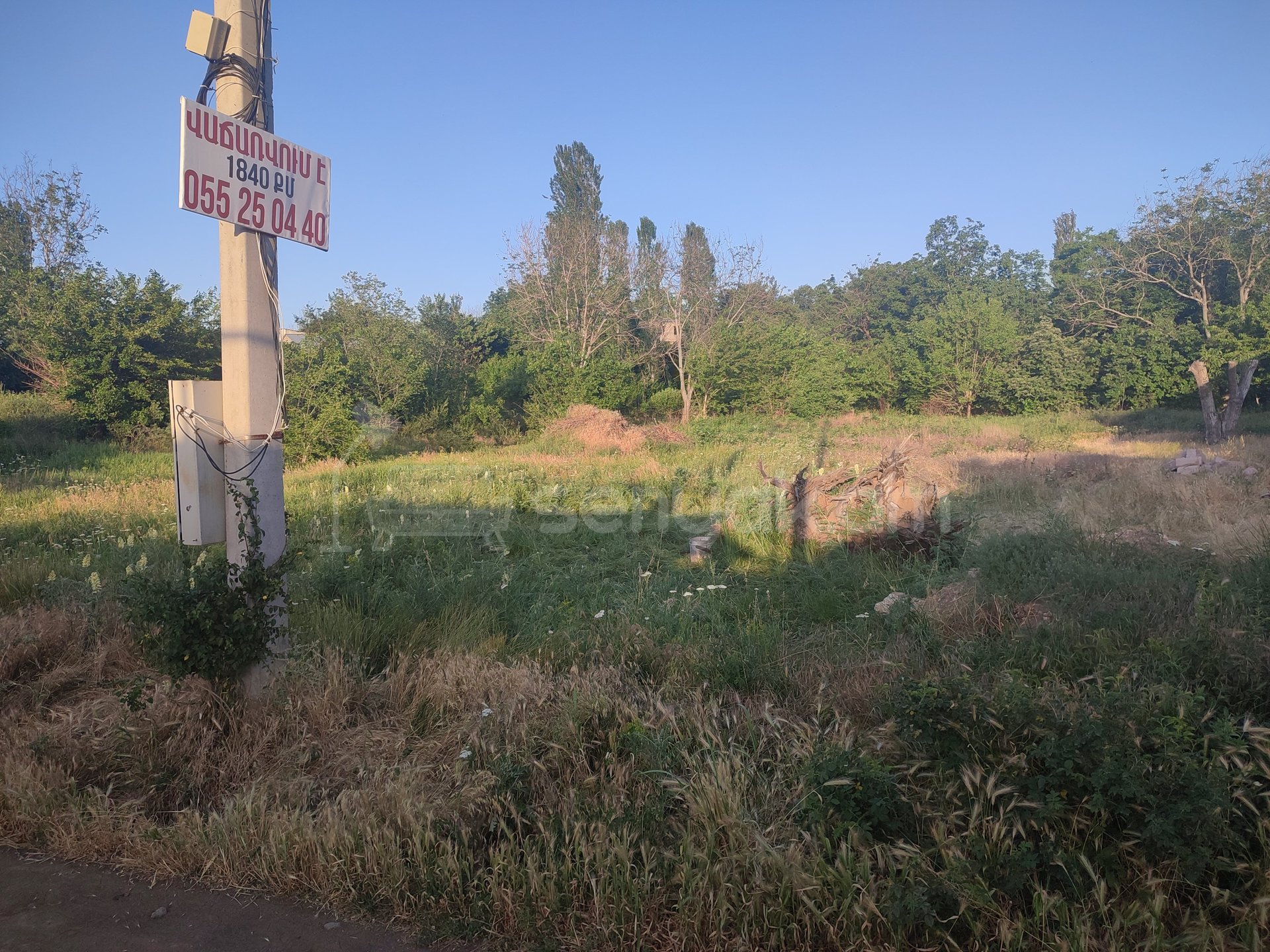 Բնակելի Նշանակության Հողատարածք, 1840քմ, Խմելու Ջրով, Էլեկտրականությամբ