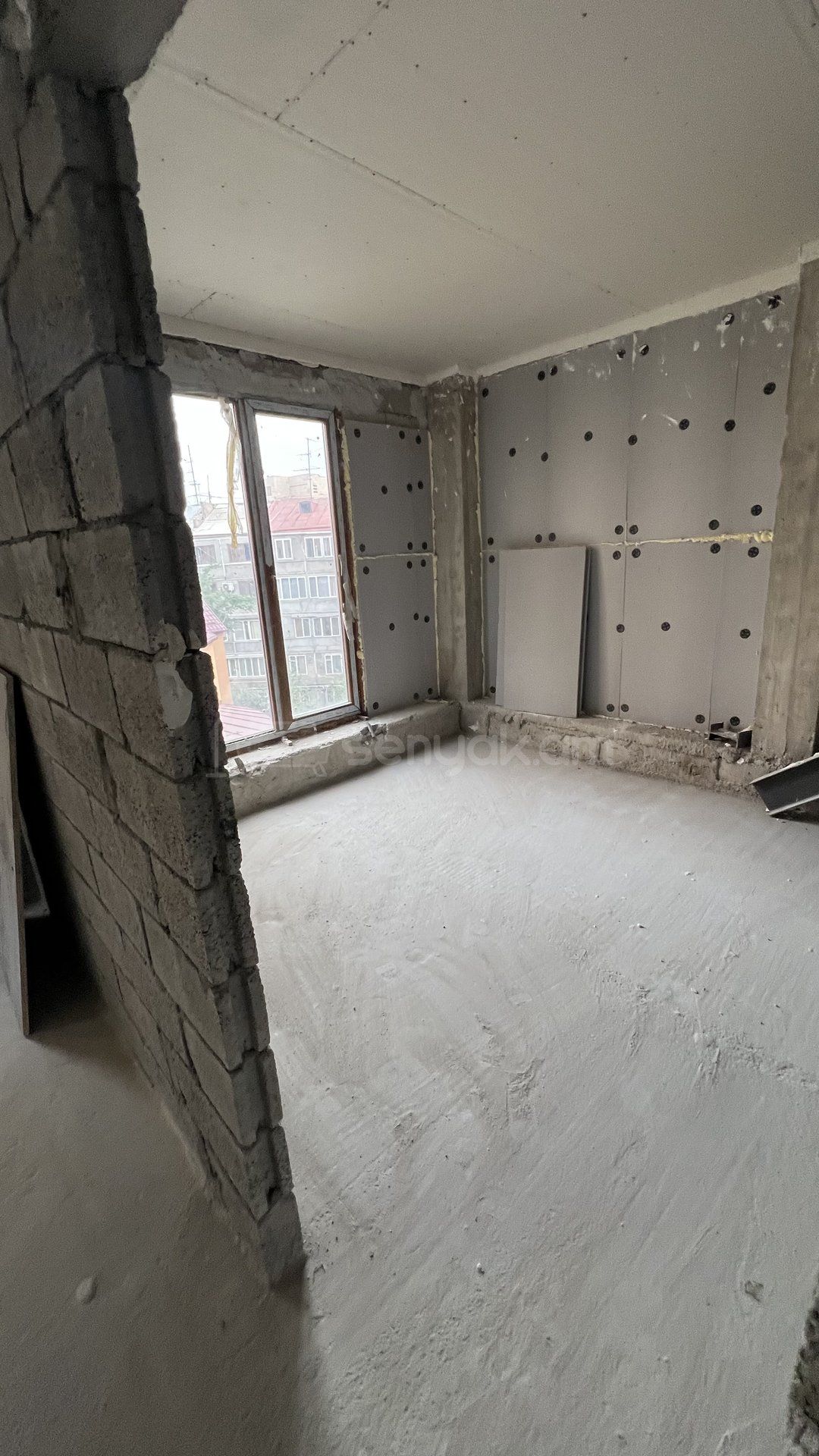 2 Սենյականոց Բնակարան Նորակառույցում, 55քմ, 3/4 հարկ, Զրոյական Վիճակում