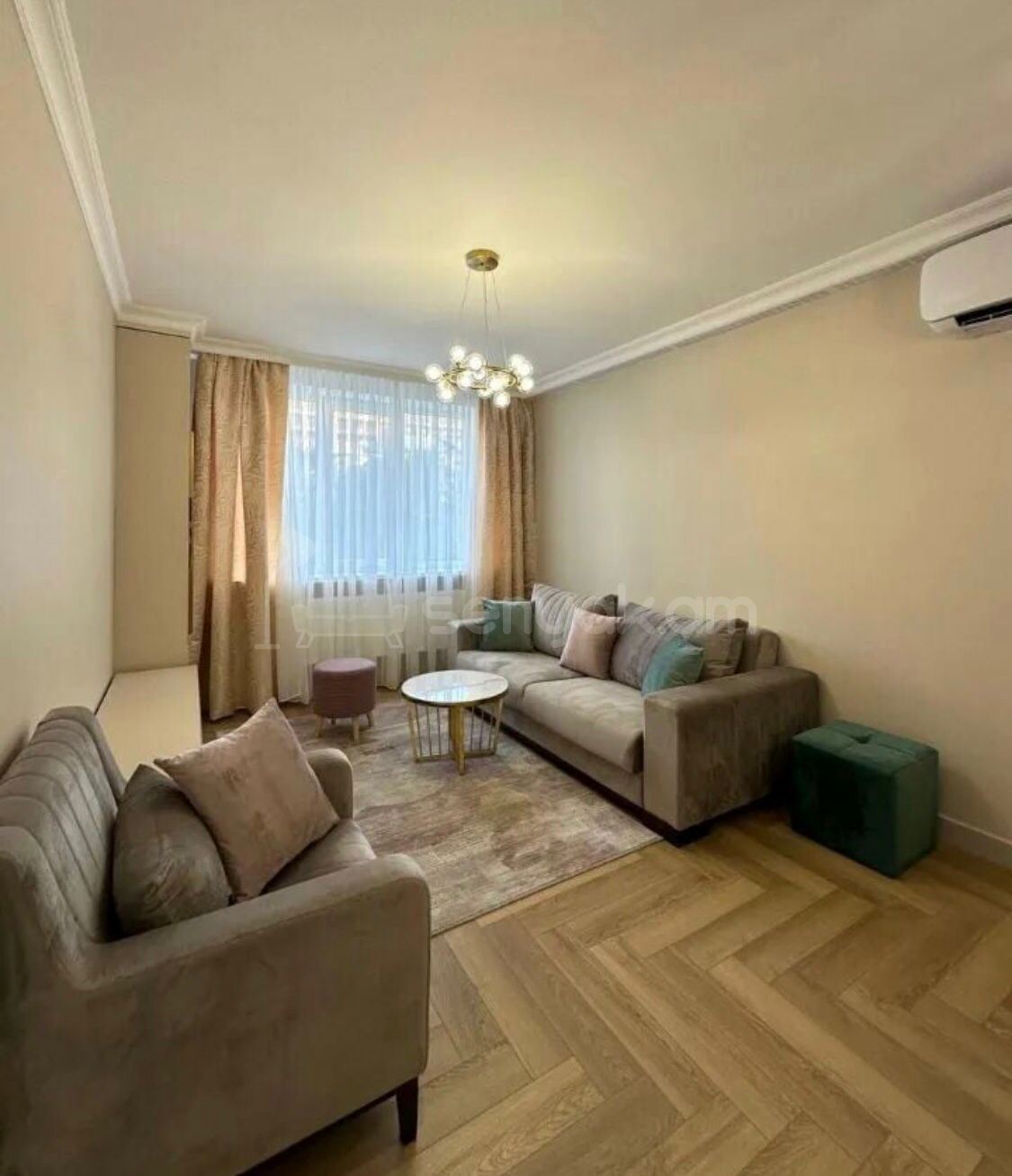 2 Սենյականոց Բնակարան, 60քմ, 2/9 հարկ, Դիզայներական Վերանորոգված, Կահավորված, Արևկող