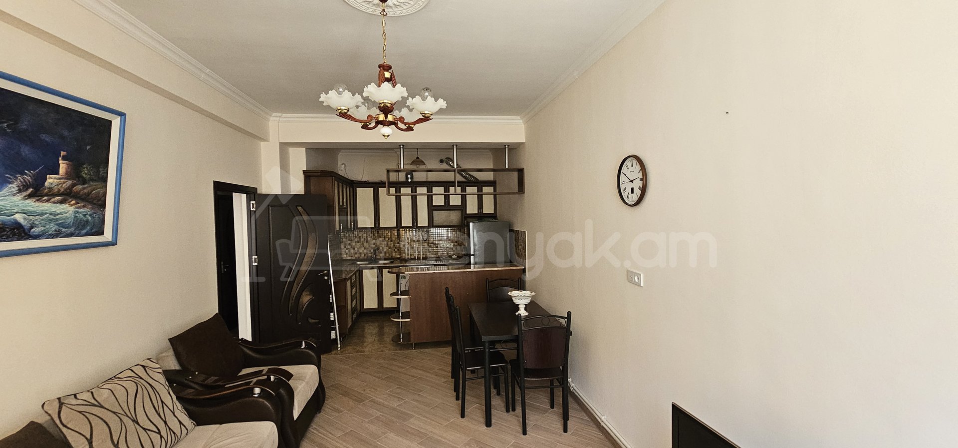 2 Սենյականոց Բնակարան Նորակառույցում, 50քմ, 3/6 հարկ, Կապիտալ Վերանորոգված, Կահավորված, Արևկող