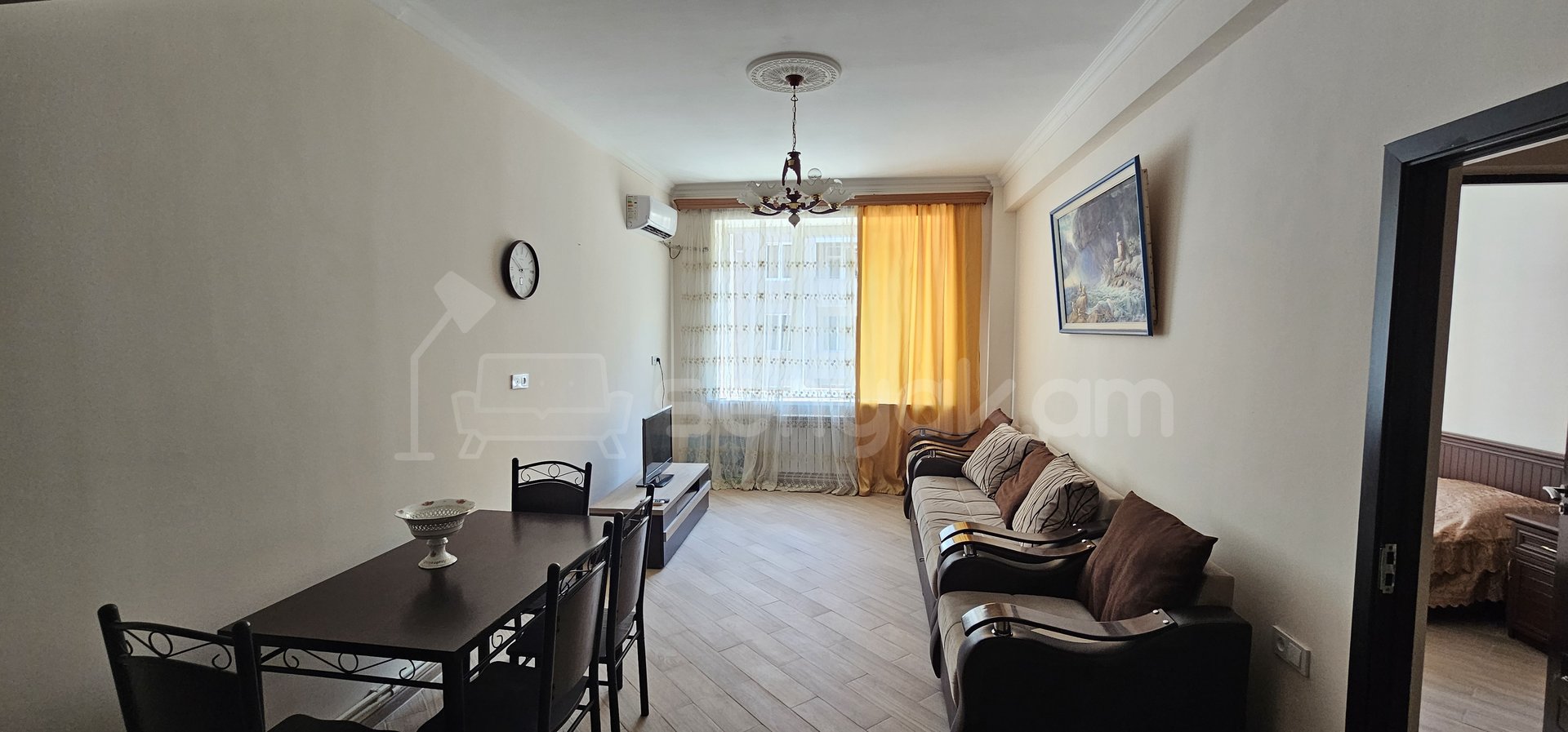 2 Սենյականոց Բնակարան Նորակառույցում, 50քմ, 3/6 հարկ, Կապիտալ Վերանորոգված, Կահավորված, Արևկող