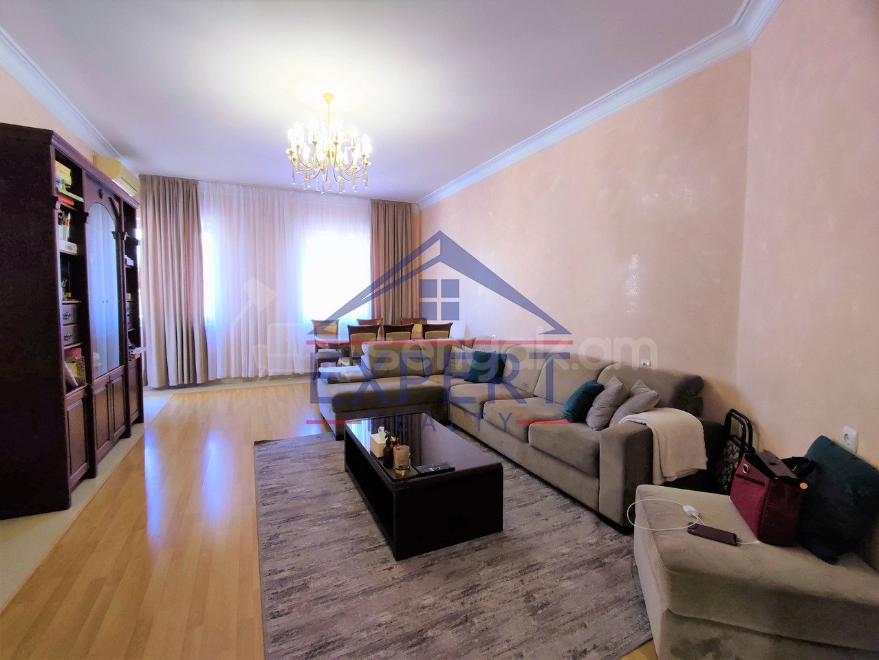 3 Սենյականոց Բնակարան Նորակառույցում, 120քմ, 8/9 հարկ, Կապիտալ Վերանորոգված