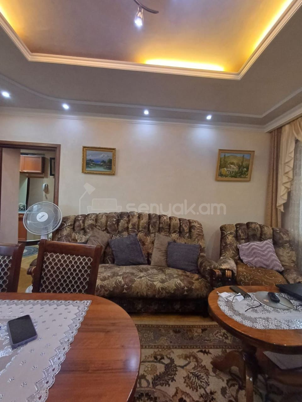 2 Սենյականոց Բնակարան Քարե Շենքում, 47քմ, 5/5 հարկ, Կապիտալ Վերանորոգված