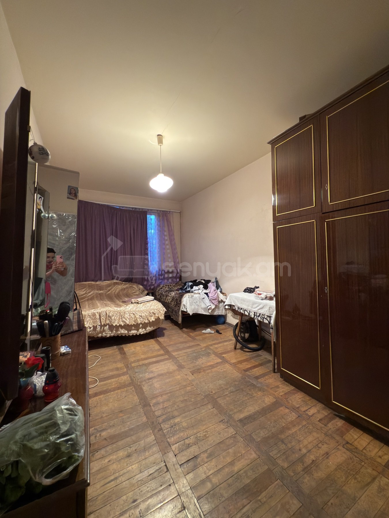 3 Սենյականոց Բնակարան, 77քմ, 2/9 հարկ, Պետական Վիճակում