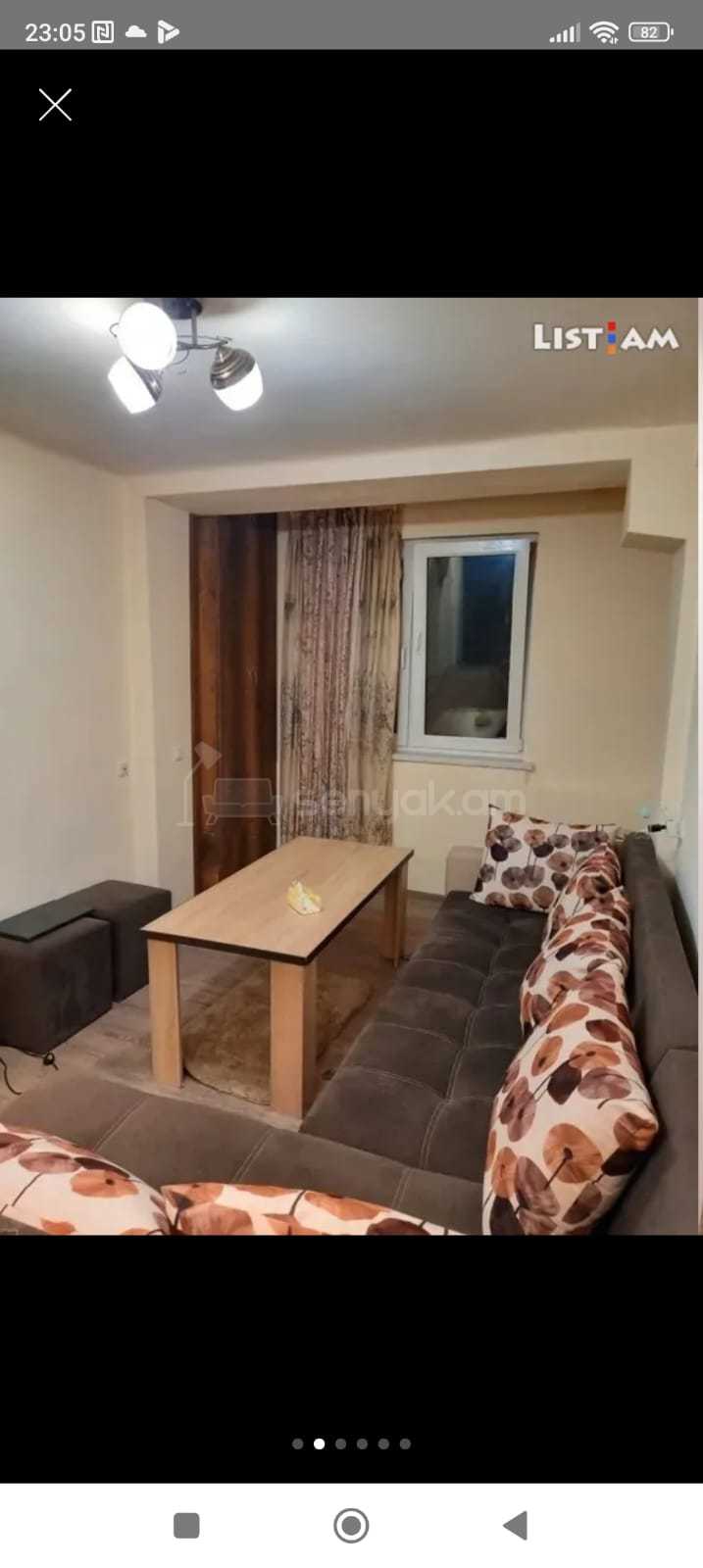 1 Սենյականոց Բնակարան, 23քմ, 2/6 հարկ, Կապիտալ Վերանորոգված, Կահավորված, Արևկող