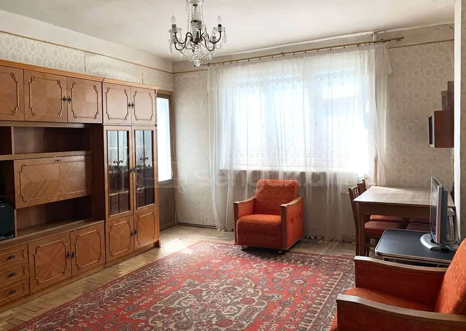 2 Սենյականոց Բնակարան, 63քմ, 3/12 հարկ, Պետական Վիճակում