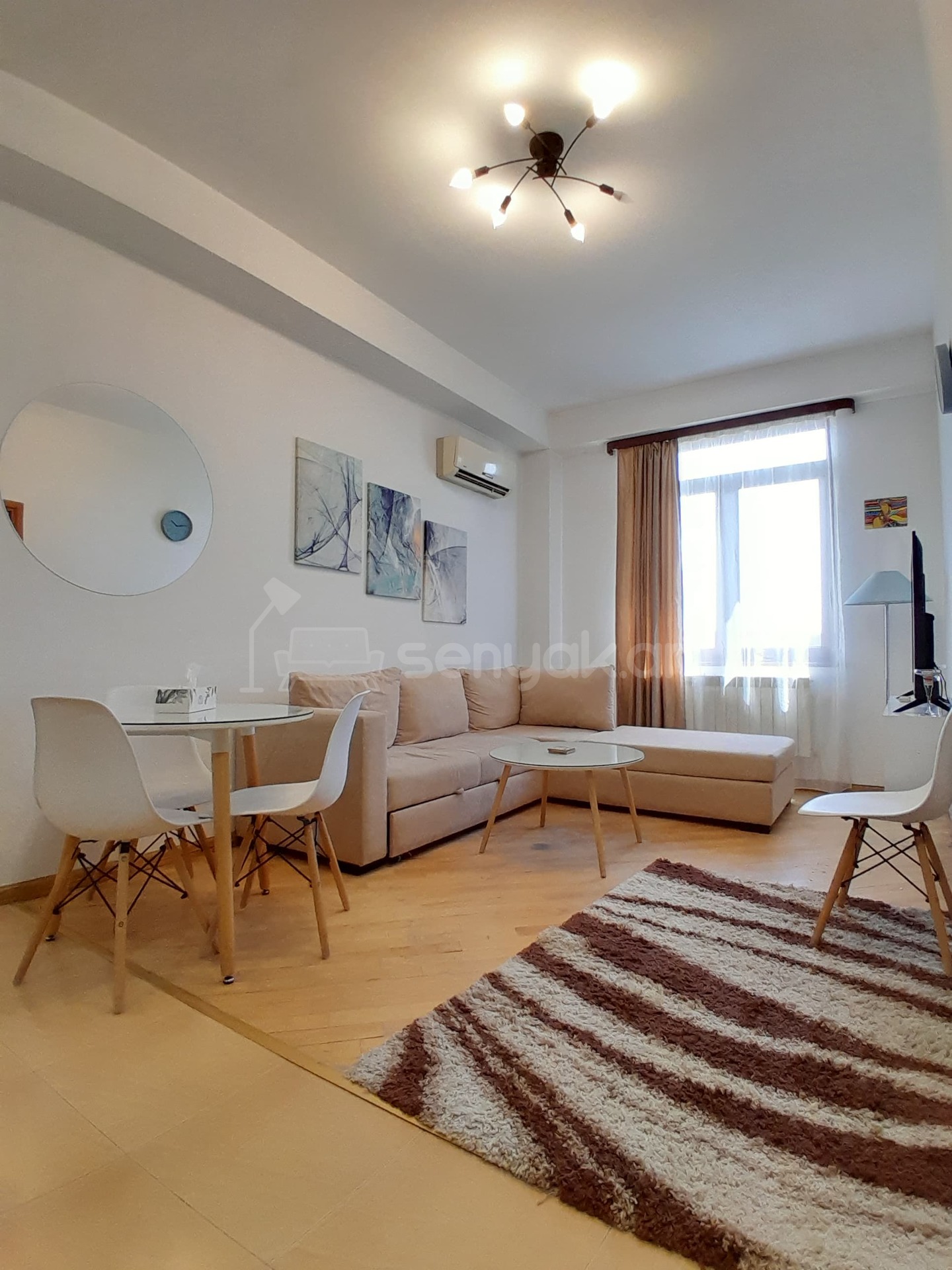 2 Սենյականոց Բնակարան Նորակառույցում, 46քմ, 1/13 հարկ, Նորմալ Վիճակում, Կահավորված
