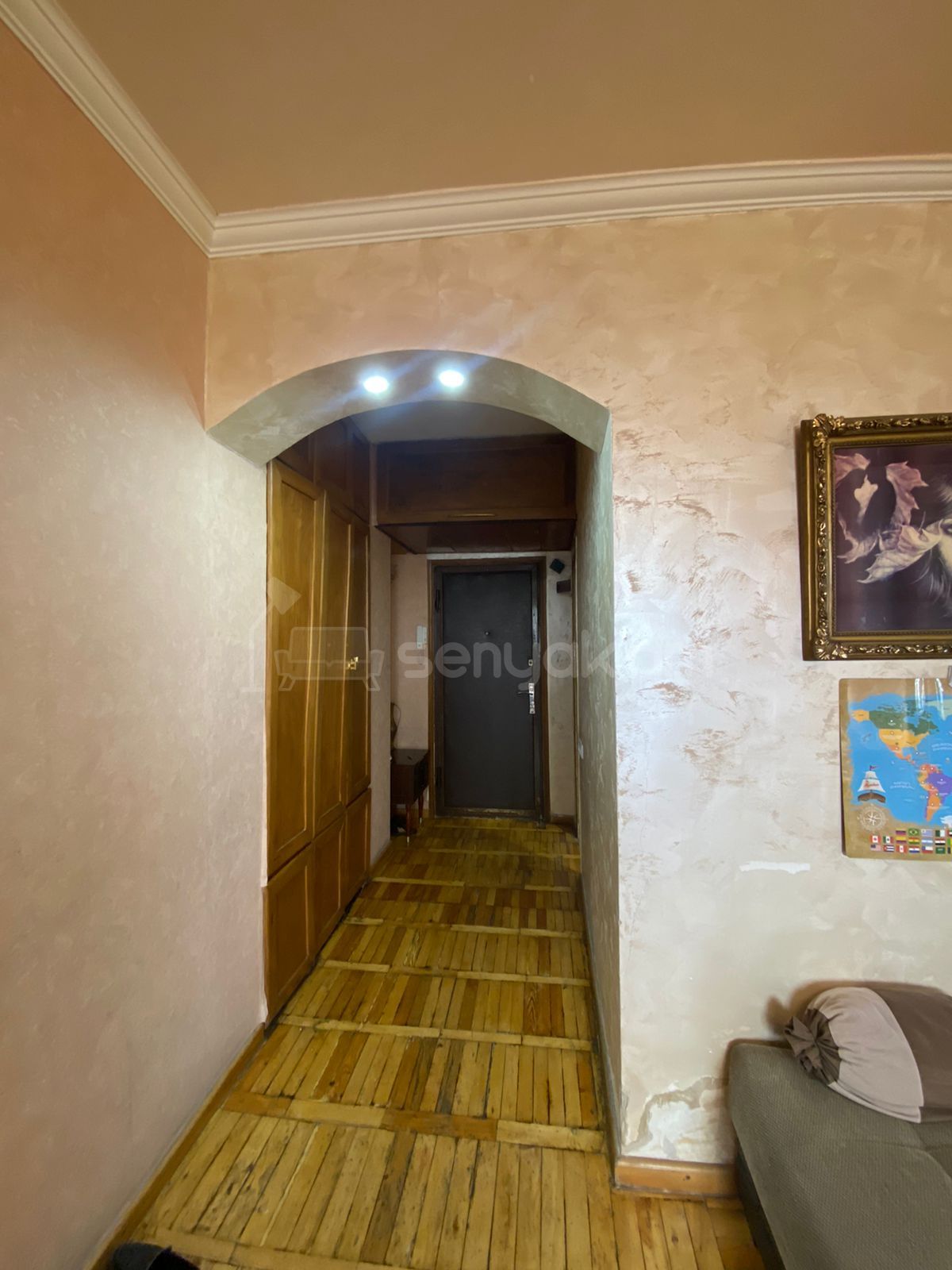 3 Սենյականոց Բնակարան, 62քմ, 7/12 հարկ, Նորմալ Վիճակում