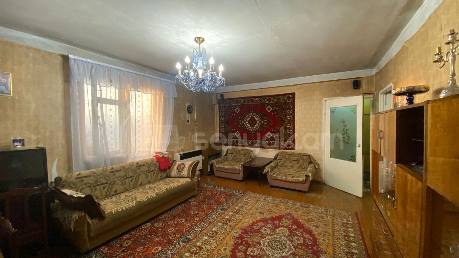 2 Սենյականոց Բնակարան, 82քմ, 8/12 հարկ, Պետական Վիճակում