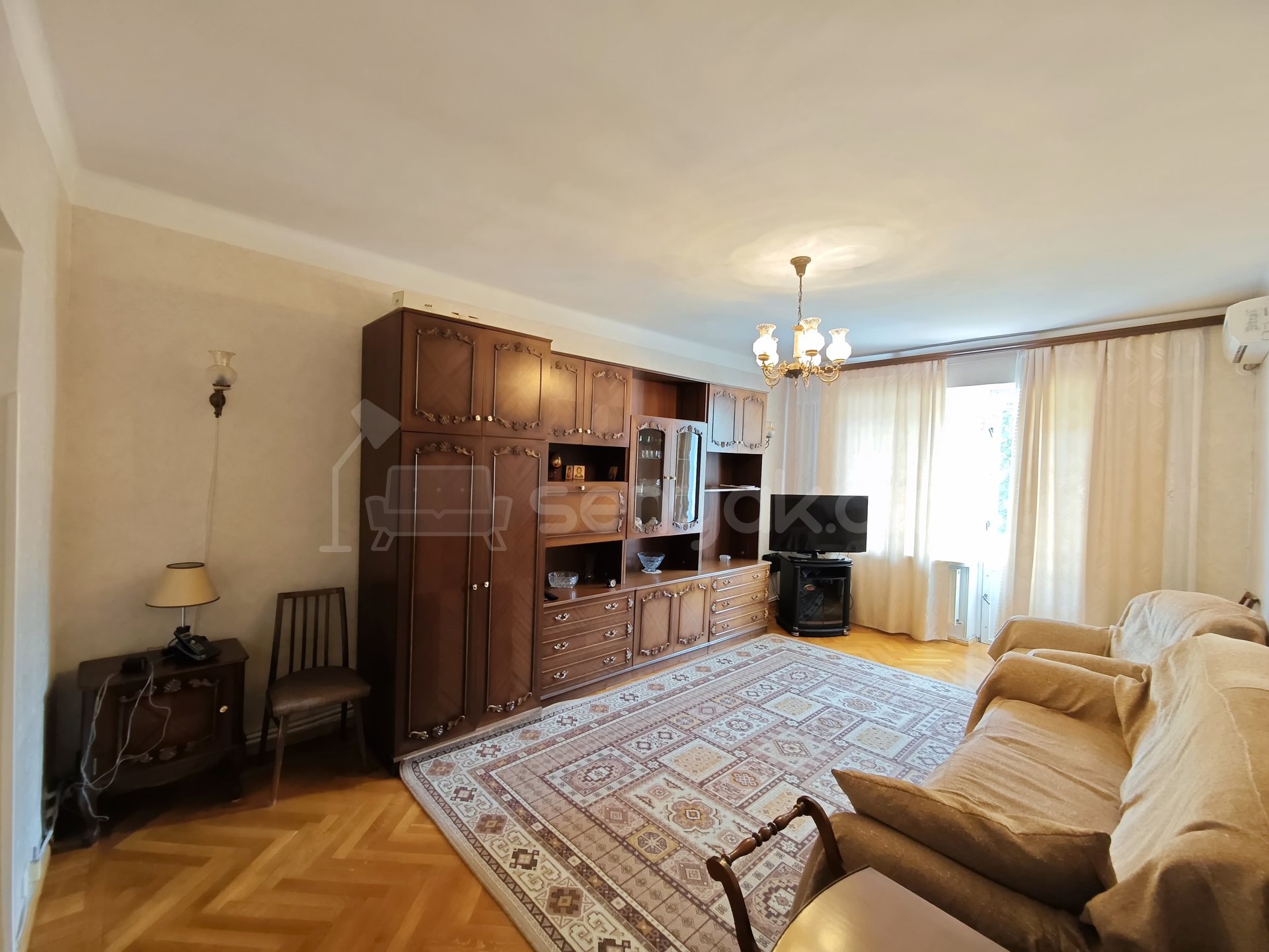 2 Սենյականոց Բնակարան Քարե Շենքում, 81քմ, 2/5 հարկ, Կոսմետիկ Վերանորոգված, Կահավորված, Արևկող