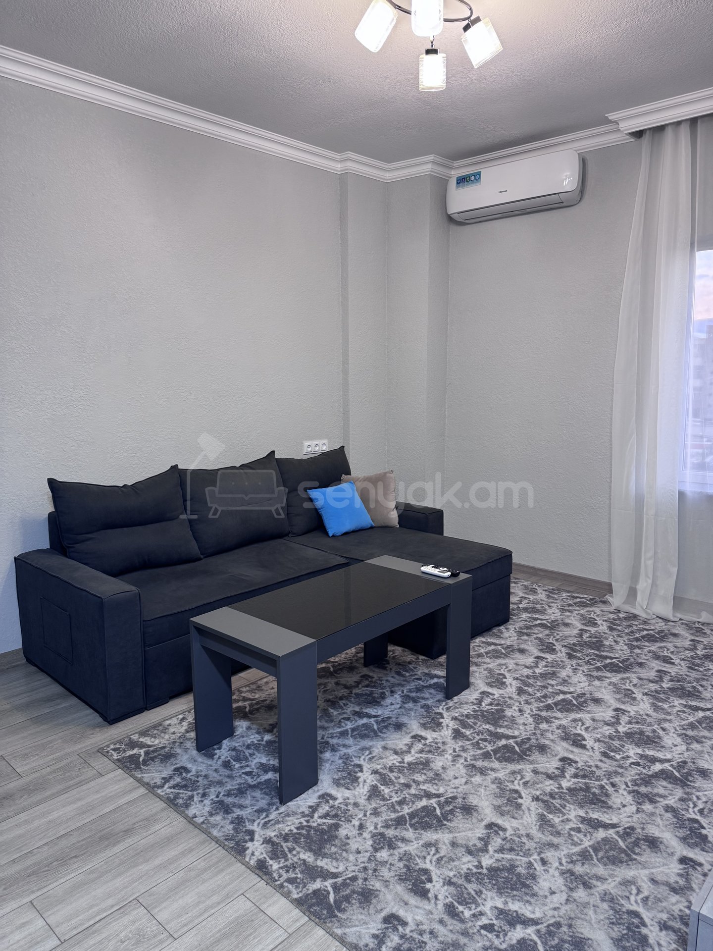 2 Սենյականոց Բնակարան Նորակառույցում, 38քմ, 6/7 հարկ, Կապիտալ Վերանորոգված