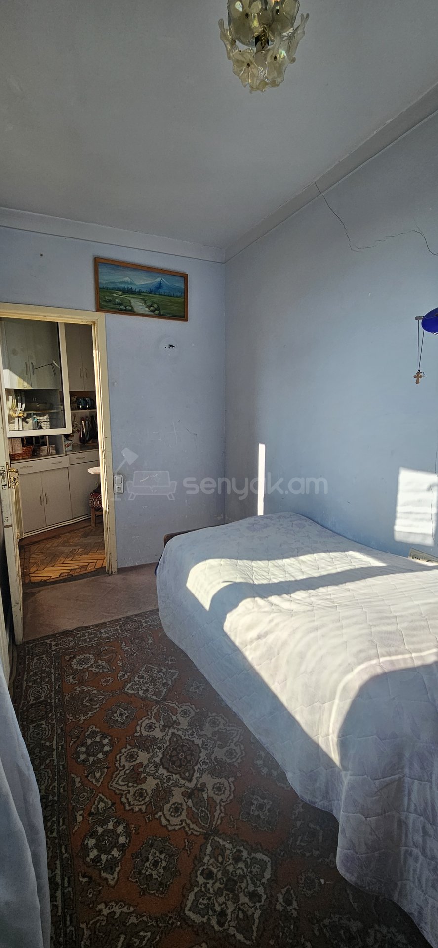 2 Սենյականոց Բնակարան Քարե Շենքում, 77քմ, 6/16 հարկ, Նորմալ Վիճակում