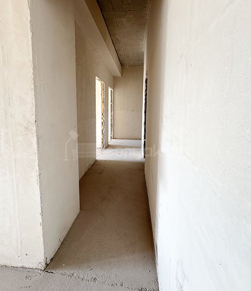 3 Սենյականոց Բնակարան Նորակառույցում, 76քմ, 1/15 հարկ, Զրոյական Վիճակում