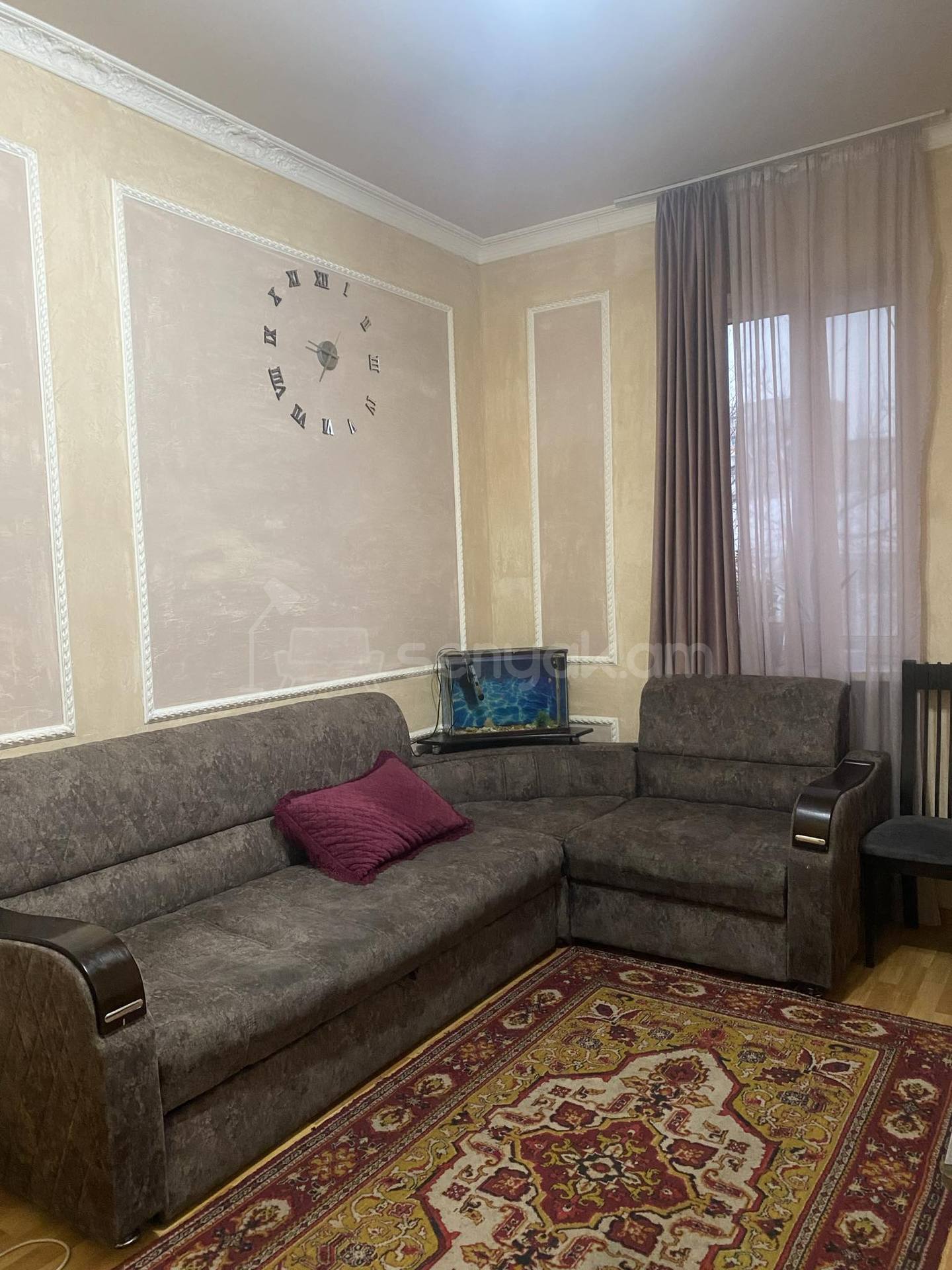 3 Սենյականոց Բնակարան Քարե Շենքում, 57քմ, 3/3 հարկ, Կապիտալ Վերանորոգված