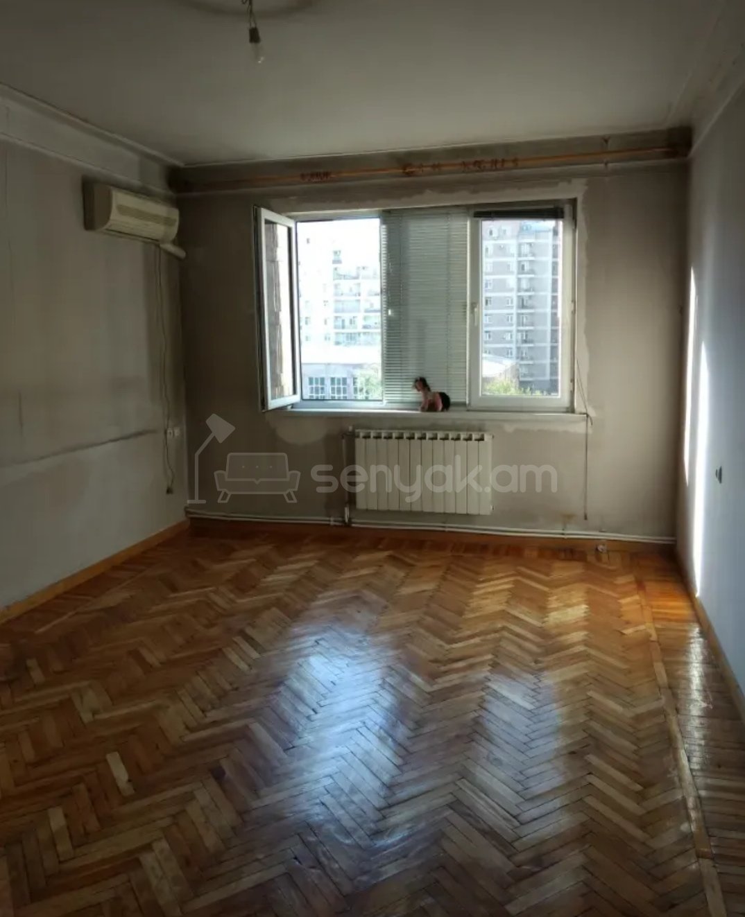 3 Սենյականոց Բնակարան, 90քմ, 5/16 հարկ, Պետական Վիճակում