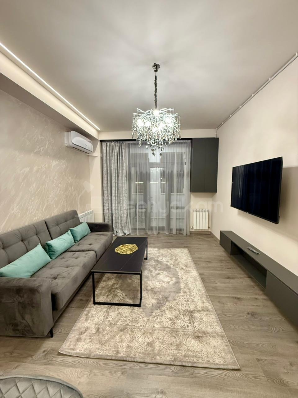 2 Սենյականոց Բնակարան Նորակառույցում, 56քմ, 9/13 հարկ, Դիզայներական Վերանորոգված