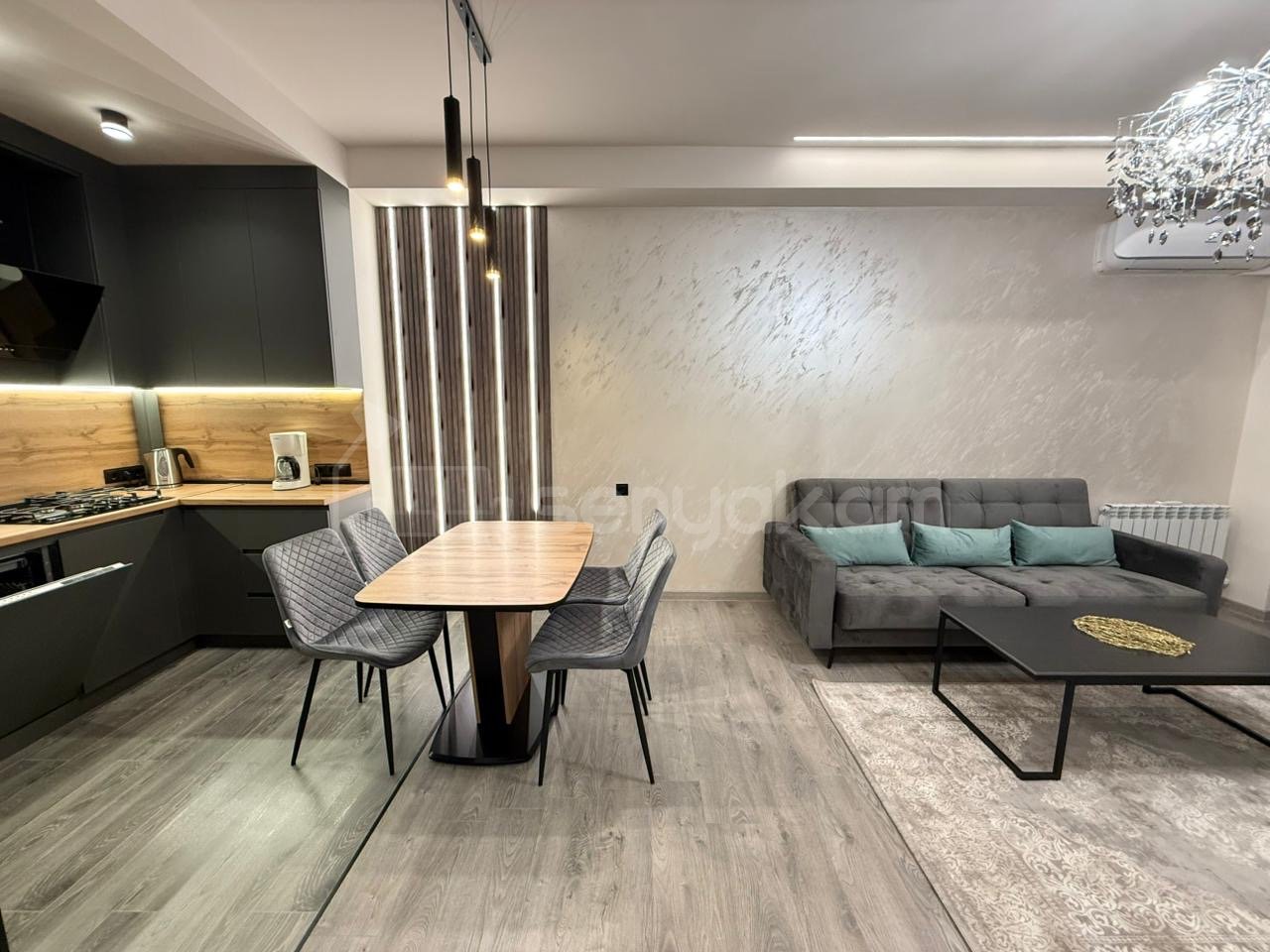 2 Սենյականոց Բնակարան Նորակառույցում, 56քմ, 9/13 հարկ, Դիզայներական Վերանորոգված