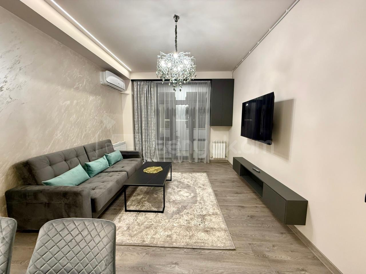 2 Սենյականոց Բնակարան Նորակառույցում, 56քմ, 9/13 հարկ, Դիզայներական Վերանորոգված