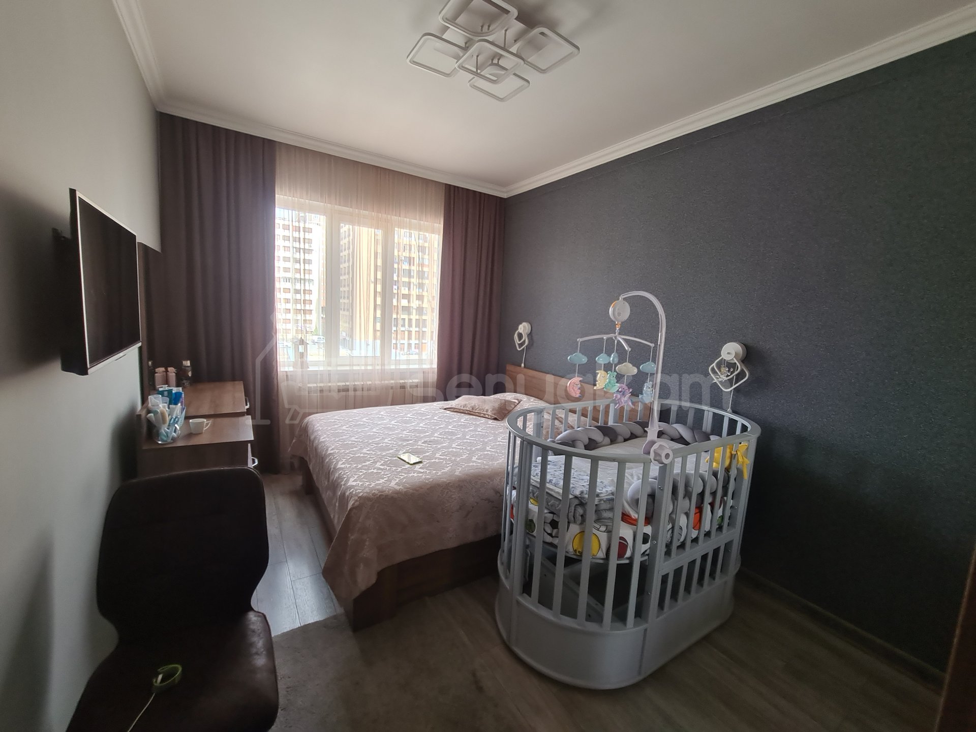 3 Սենյականոց Բնակարան, 75քմ, 6/9 հարկ, Դիզայներական Վերանորոգված