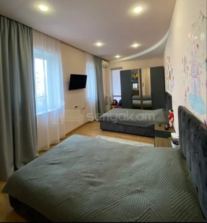 3 Սենյականոց Բնակարան Նորակառույցում, 120քմ, 8/9 հարկ, Կապիտալ Վերանորոգված