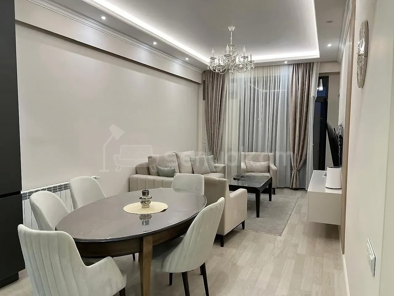 2 Սենյականոց Բնակարան Նորակառույցում, 73քմ, 14/18 հարկ, Կապիտալ Վերանորոգված