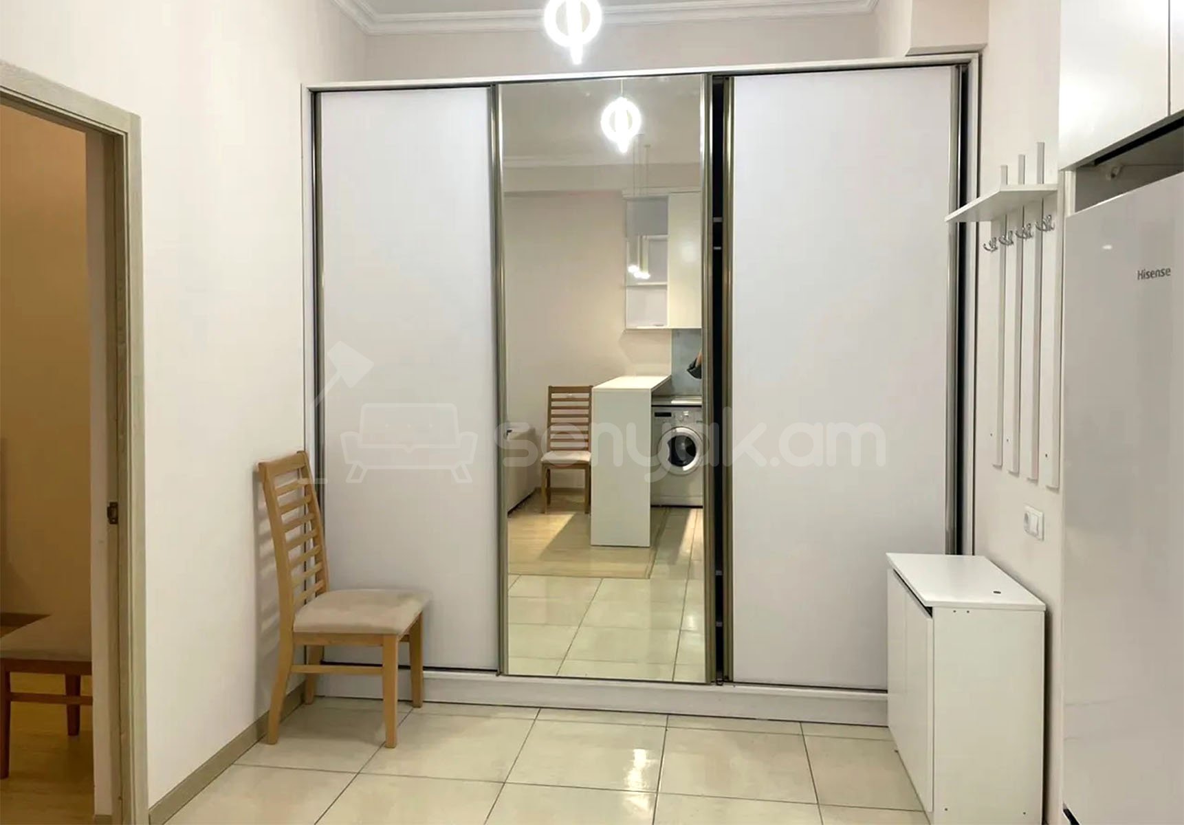 2 Սենյականոց Բնակարան, 46քմ, 4/8 հարկ, Դիզայներական Վերանորոգված